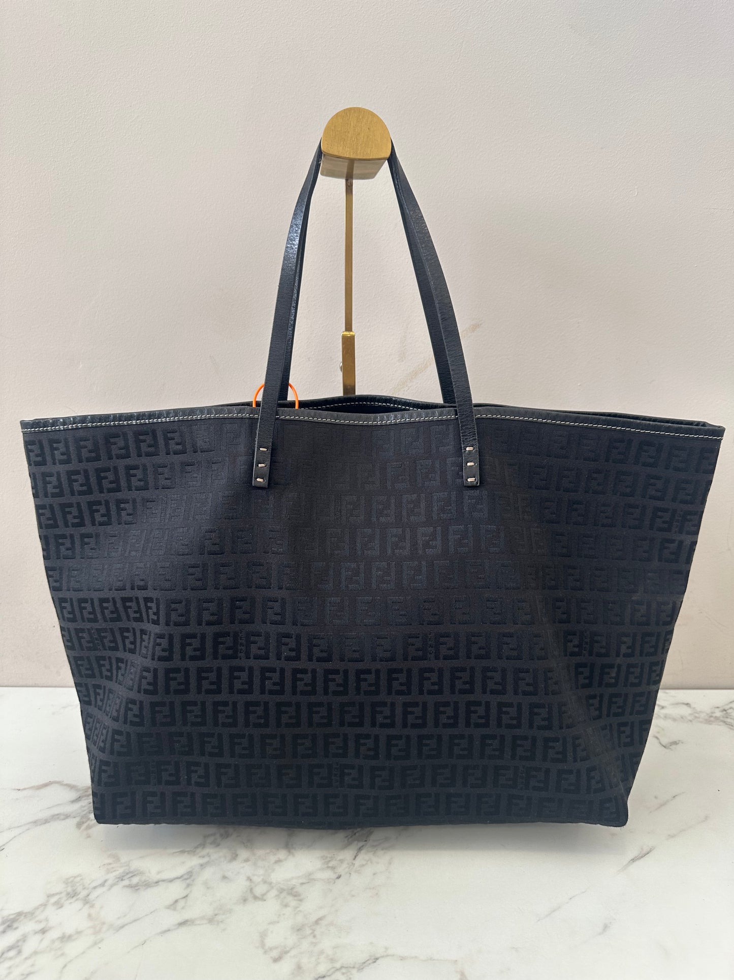 Fendi Black Canvas Zucchino