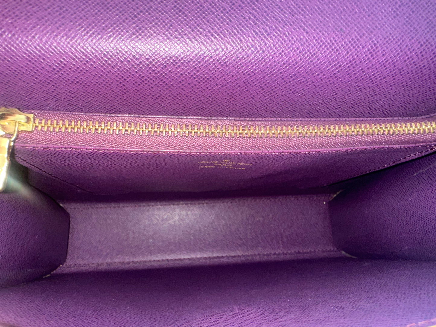 Louis Vuitton Yellow Epi Malesherbes