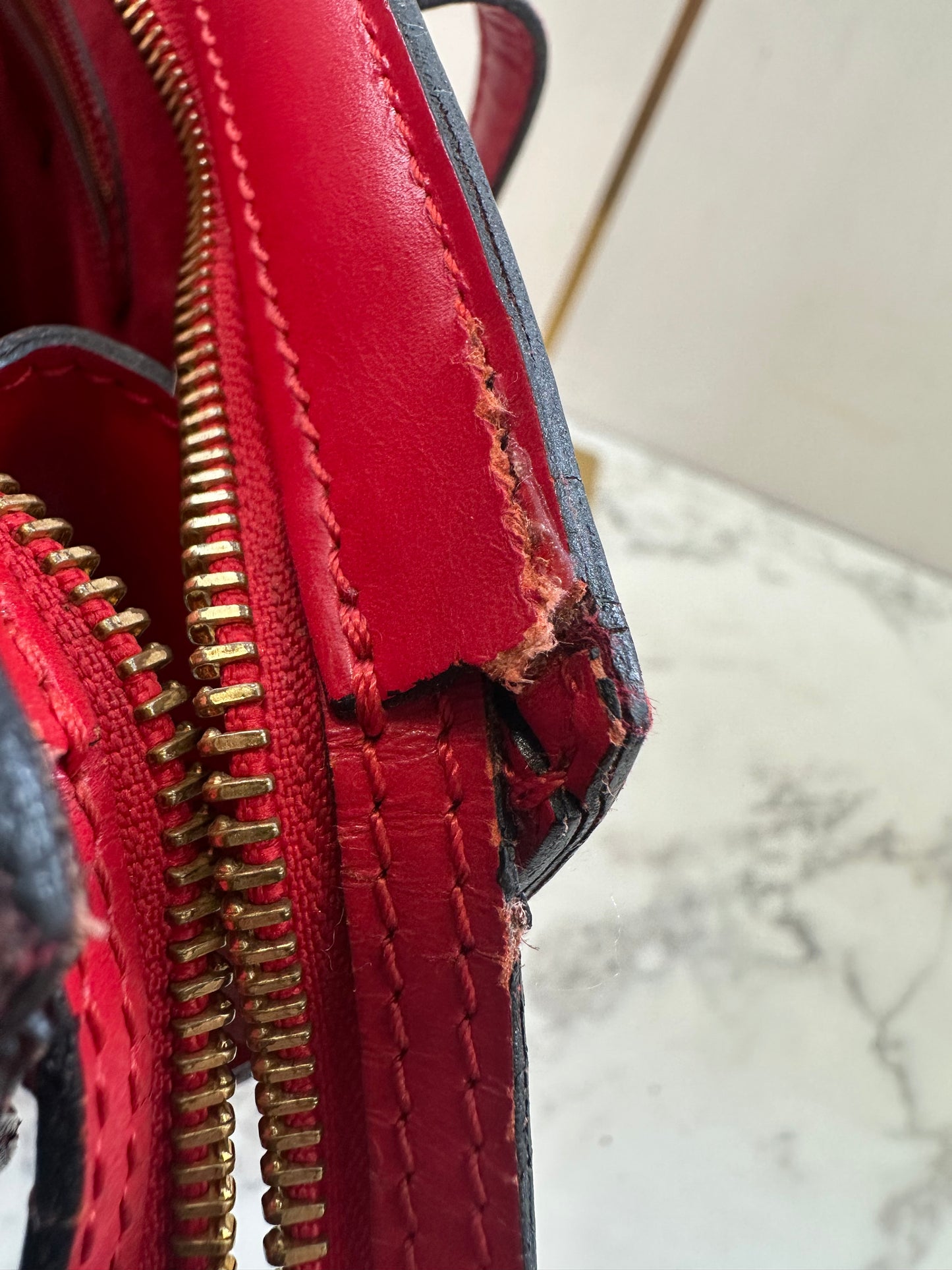 Louis Vuitton Saint Jacques Red