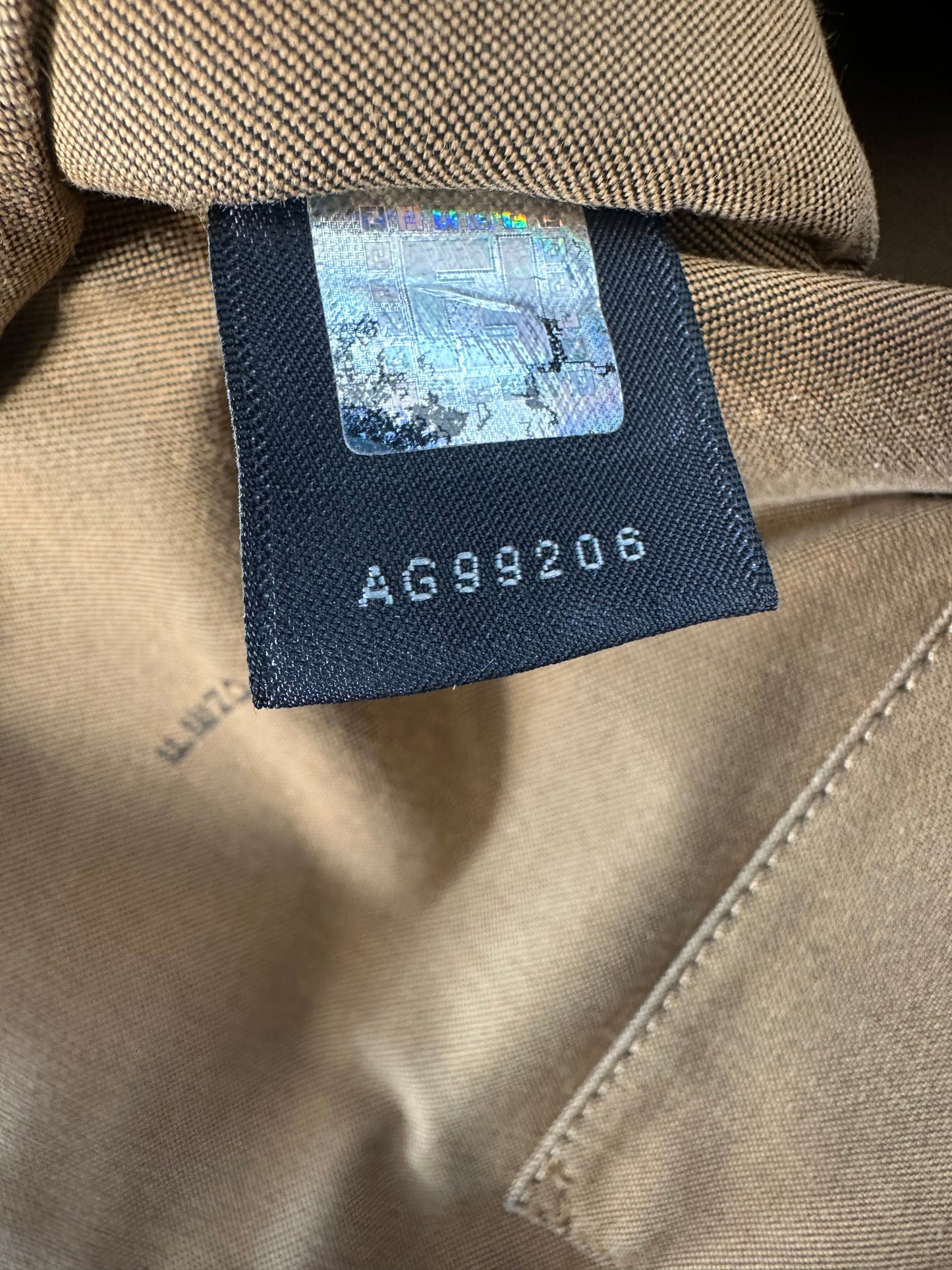 Fendi Bordeaux Zucchino