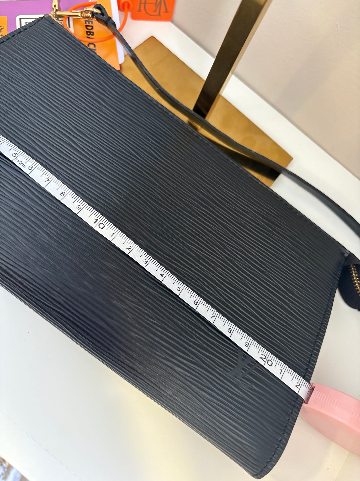 Louis Vuitton Pochette Epi Black