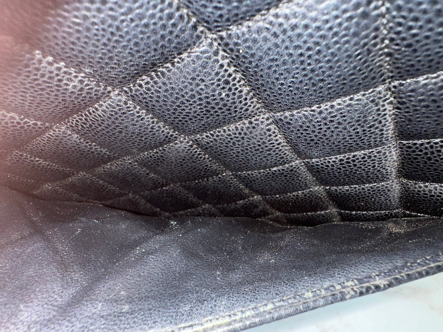 Chanel Black Calfskin Medallion