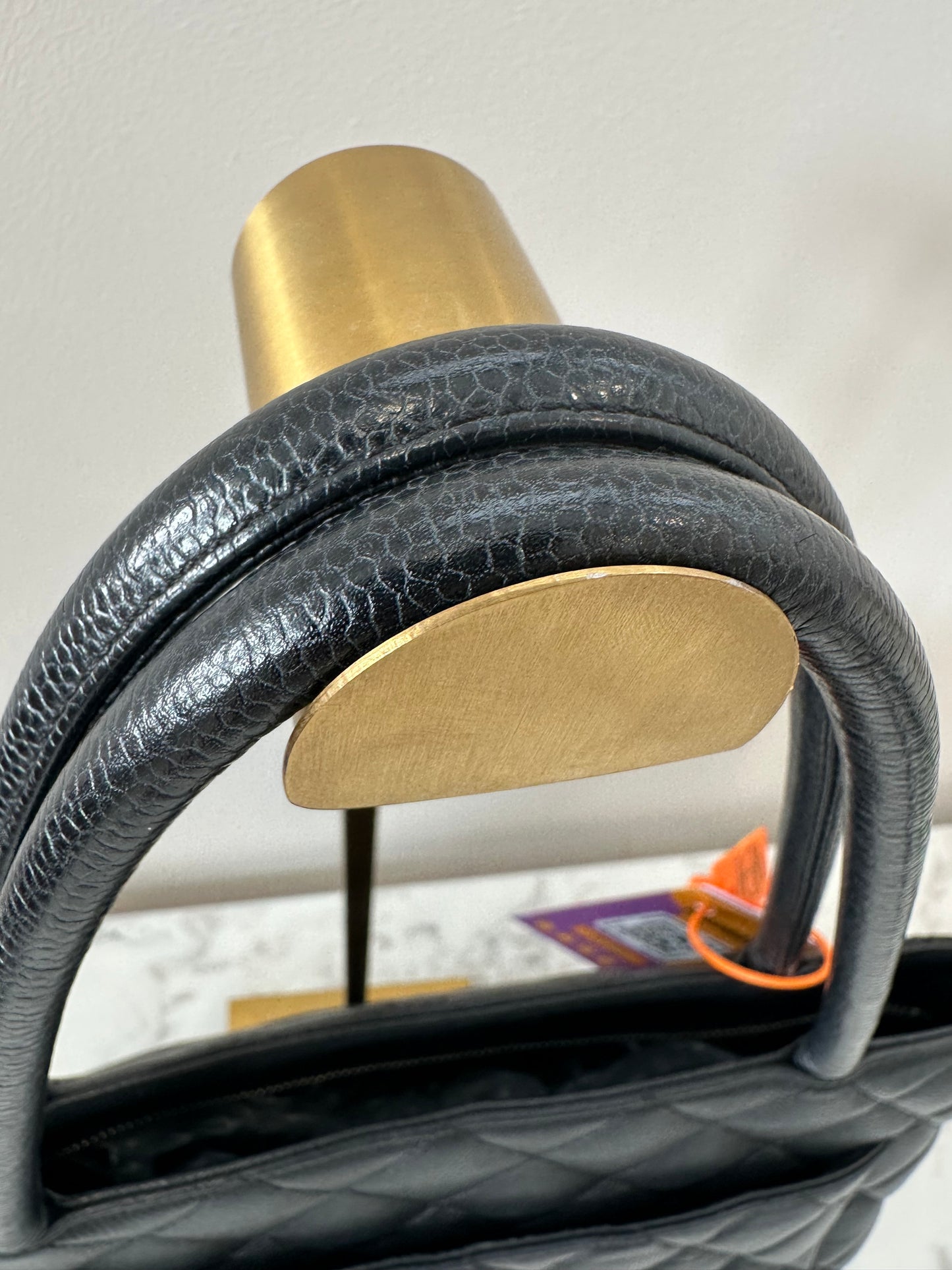 Chanel Black Calfskin Medallion