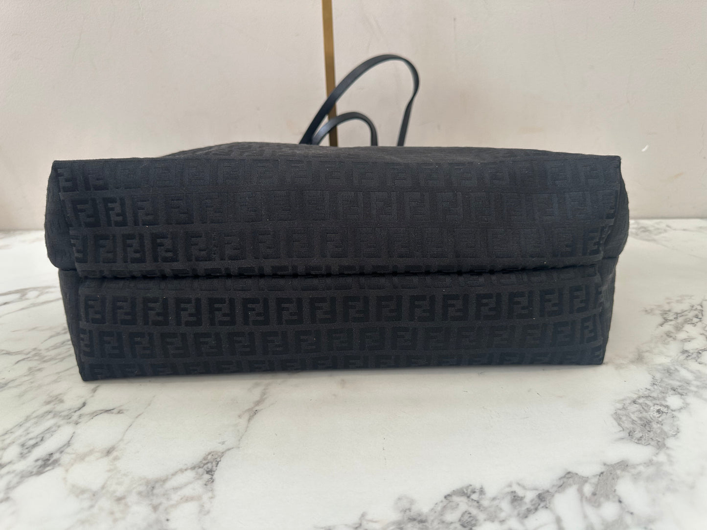 Fendi Black Canvas Zucchino