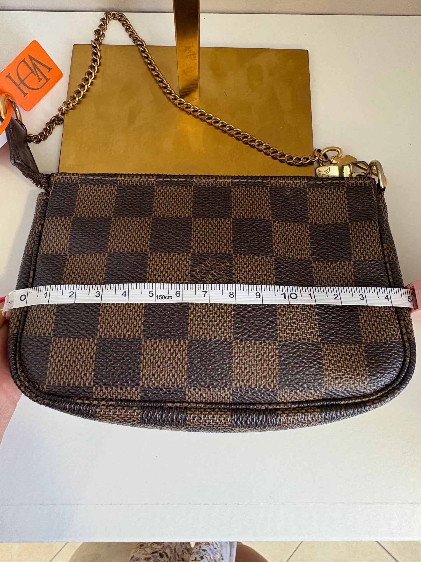 Louis Vuitton Pochette mini Damier Ebene