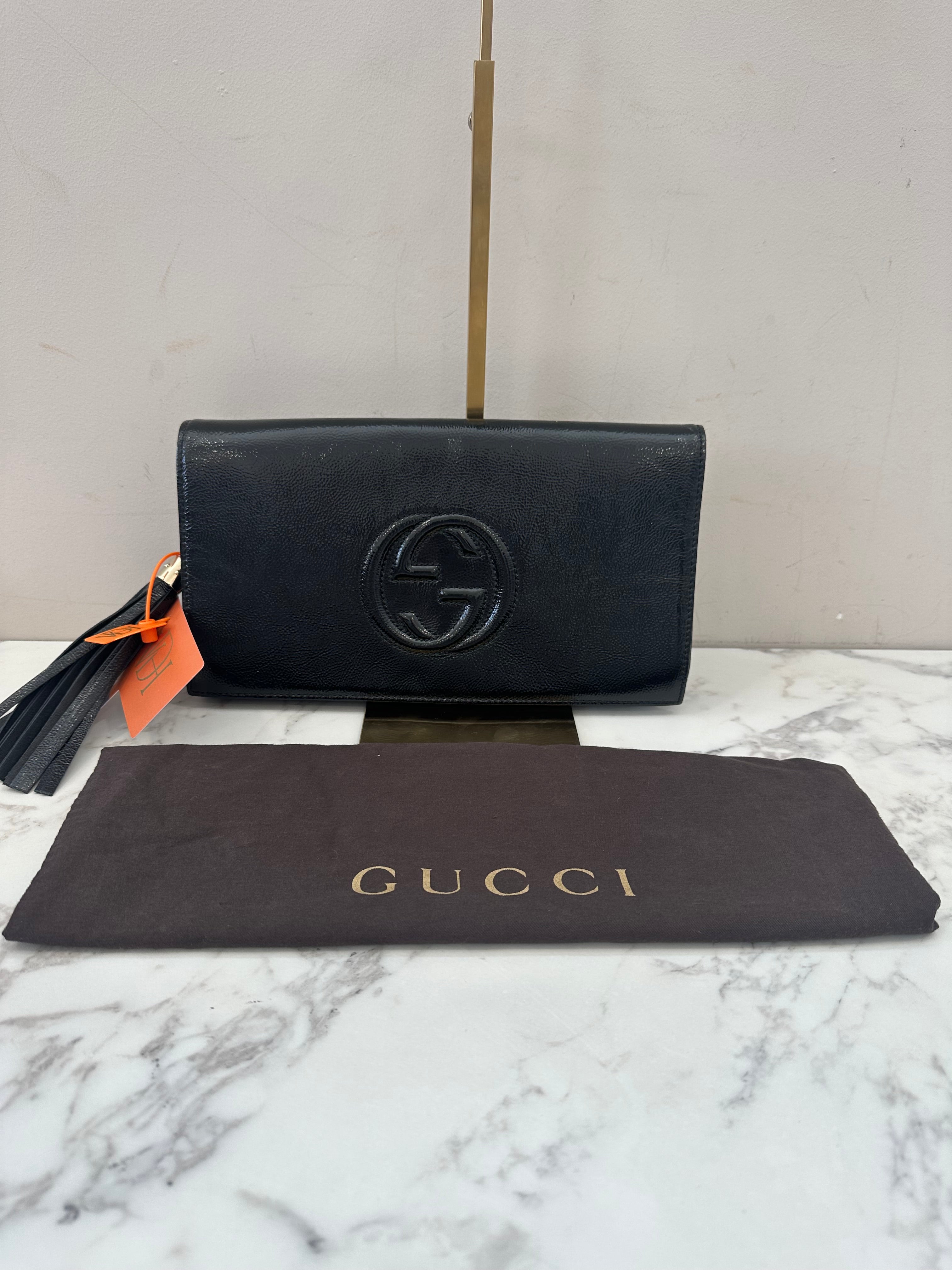 Gucci Black Clutch Bag