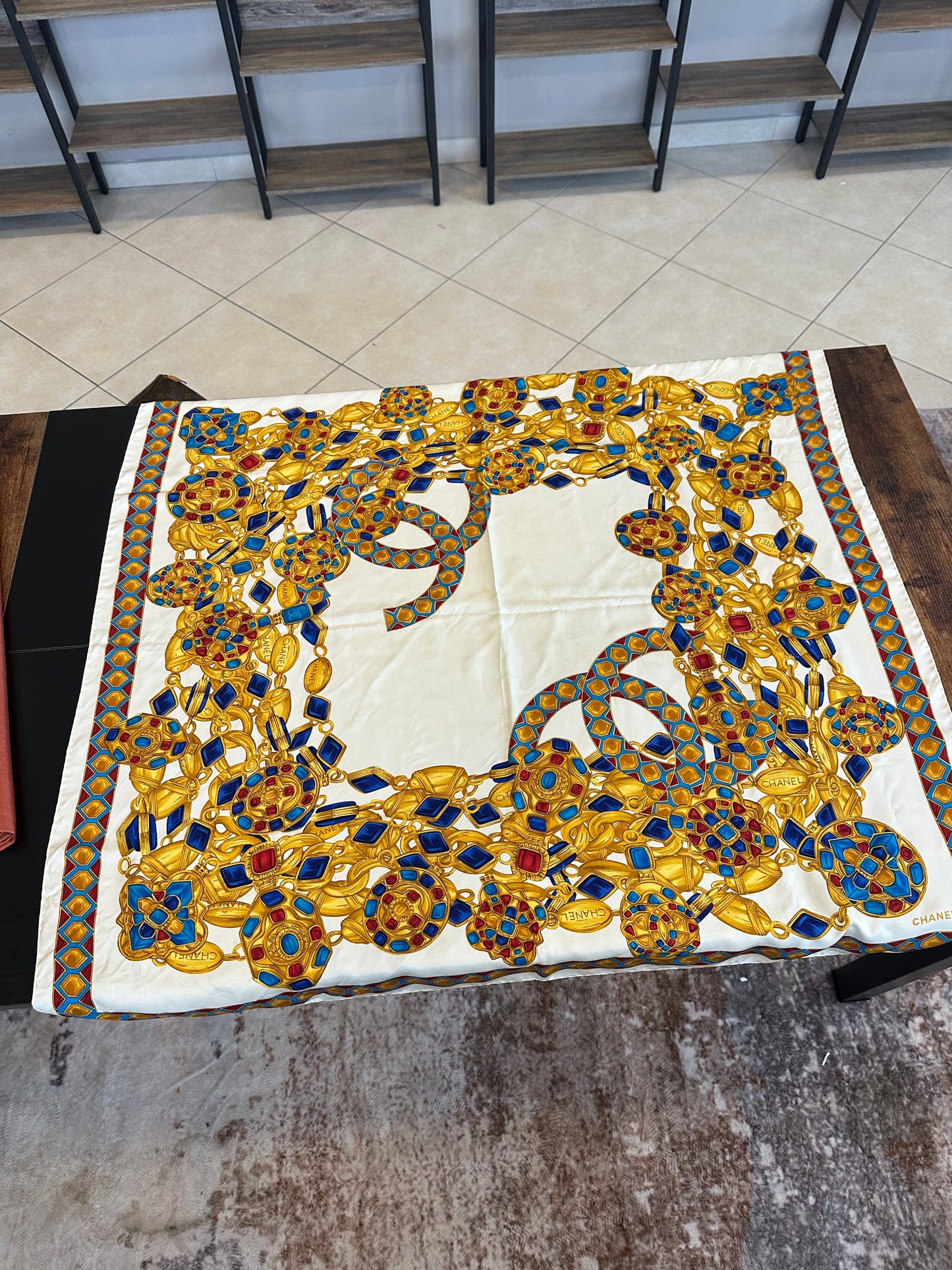 Chanel Silk Scarf