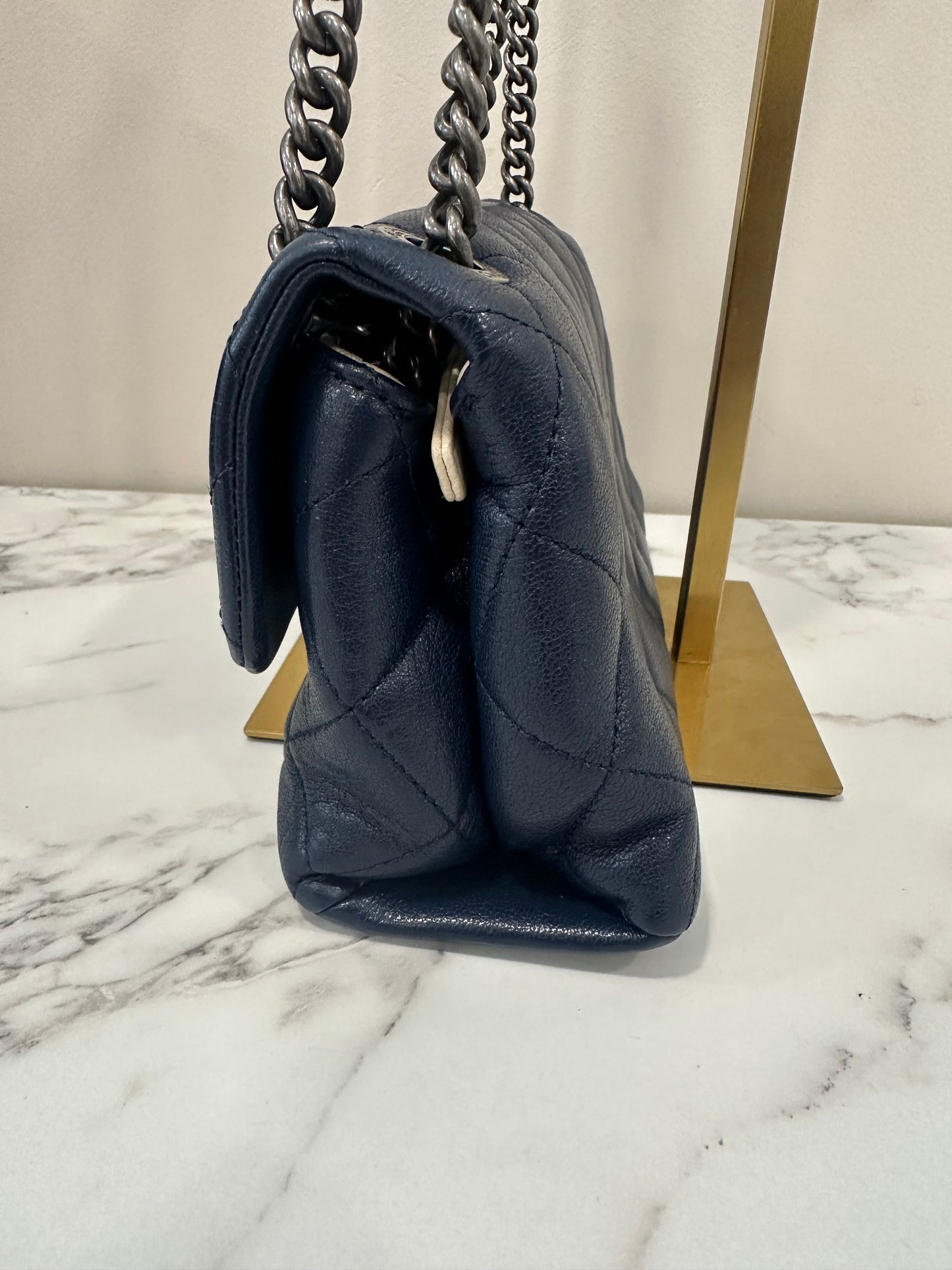 Chanel Blue Double Chain