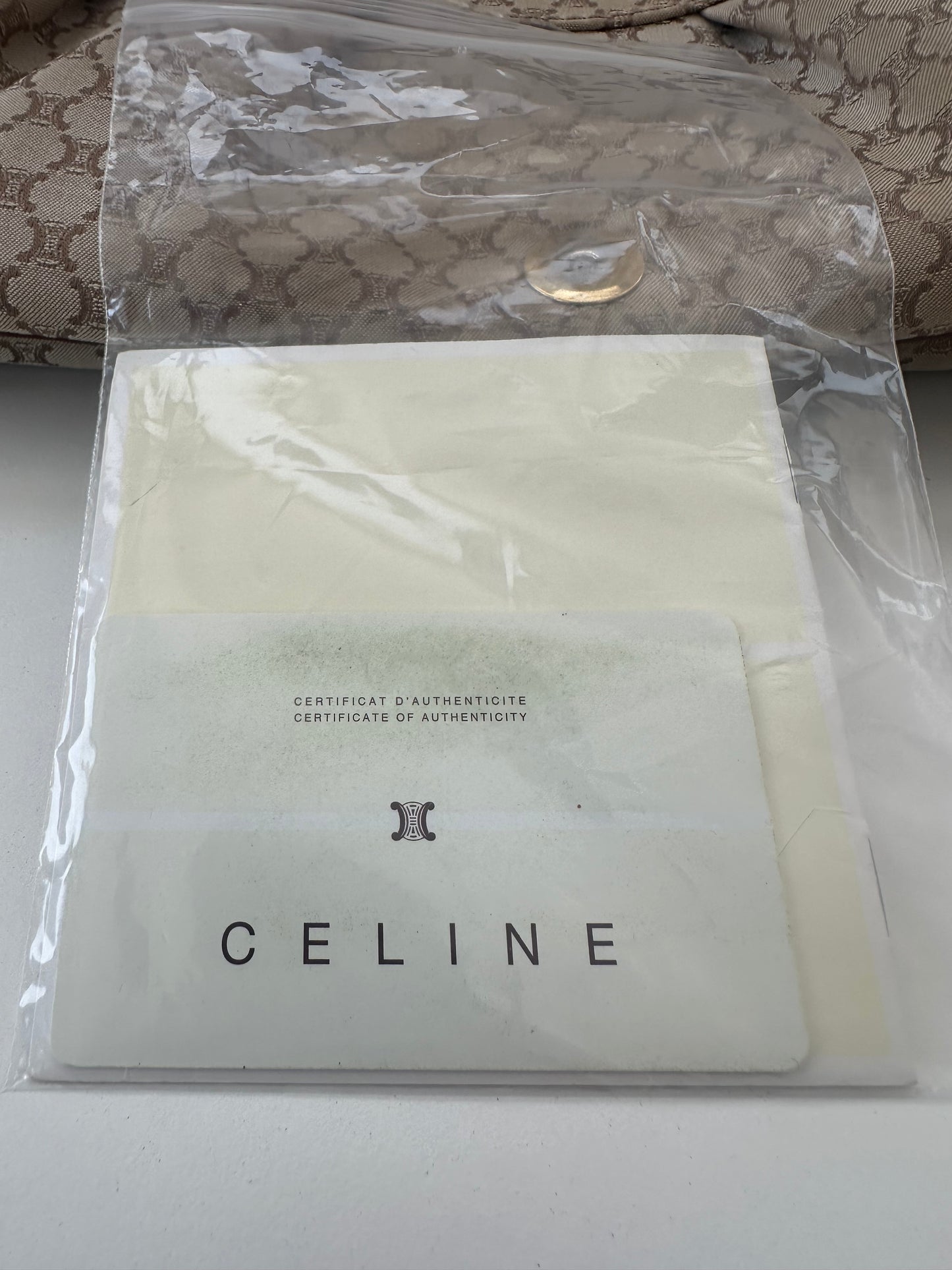 Celine Beige Macadam