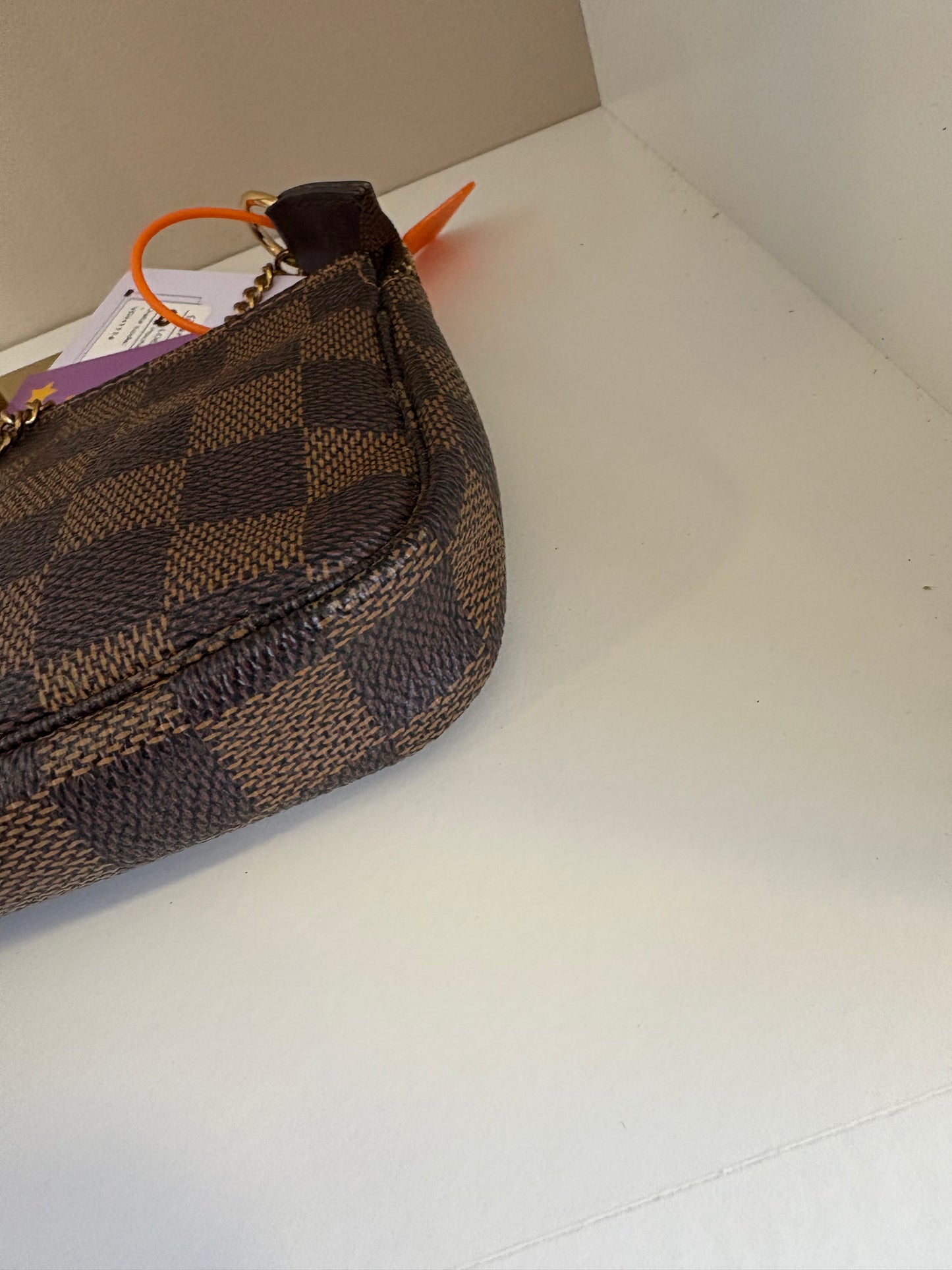 Louis Vuitton Pochette mini Damier Ebene