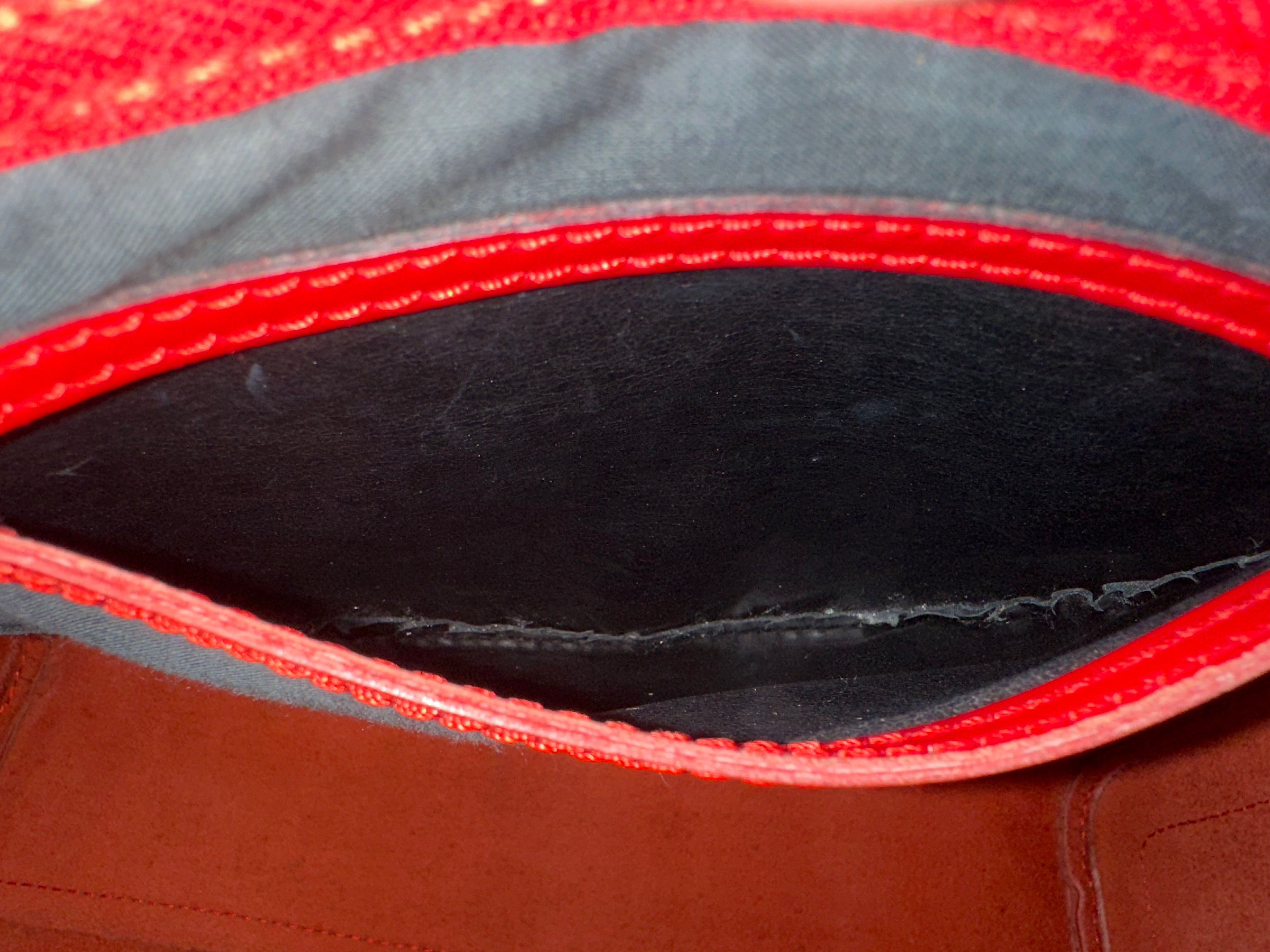 Louis Vuitton Speedy 35 Red Epi