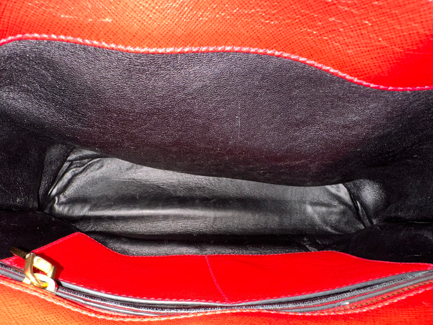 Prada Red Saffiano