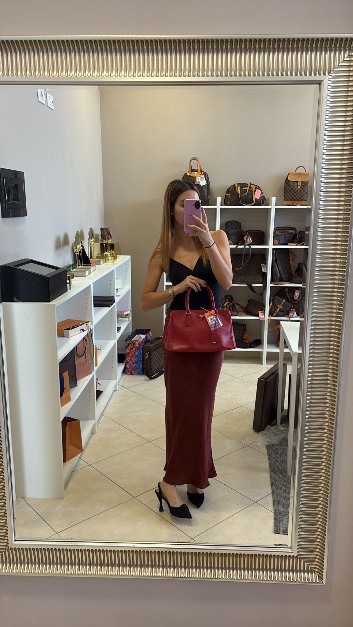 Prada Galleria Red