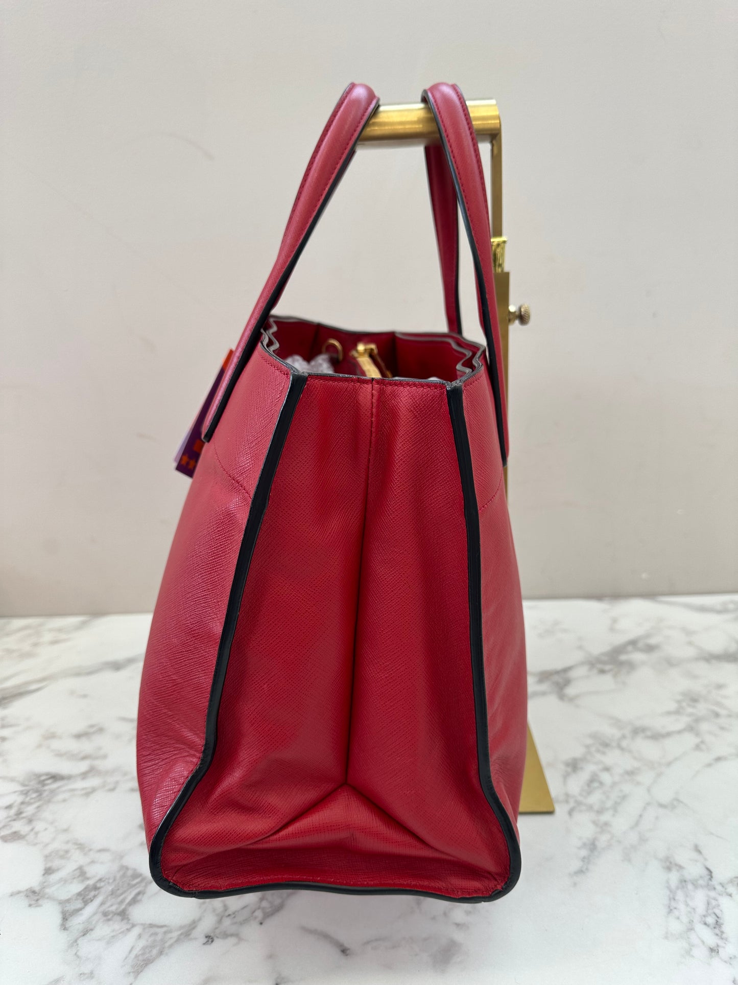 Prada Red Saffiano