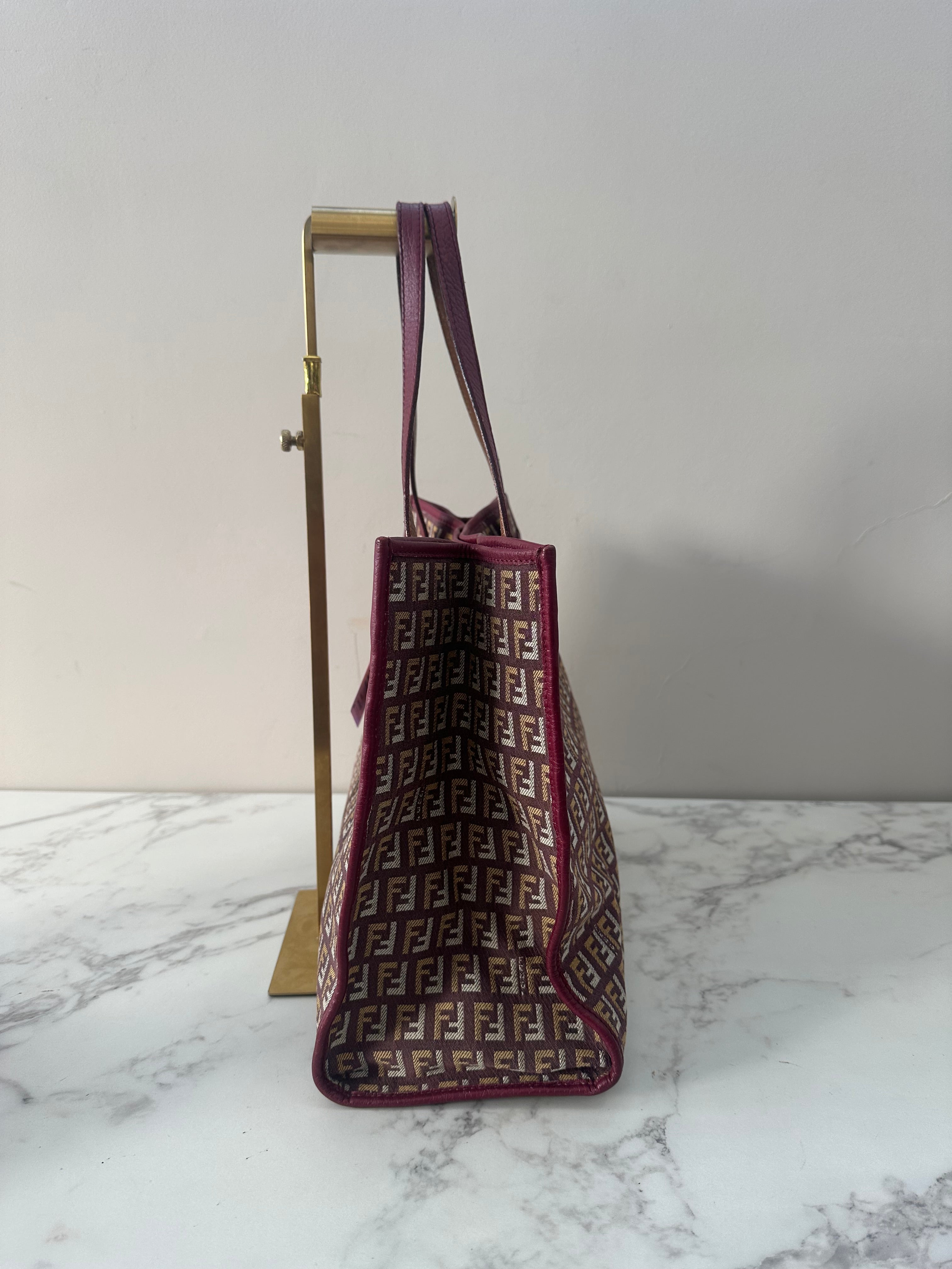 Fendi Bordeaux Zucchino