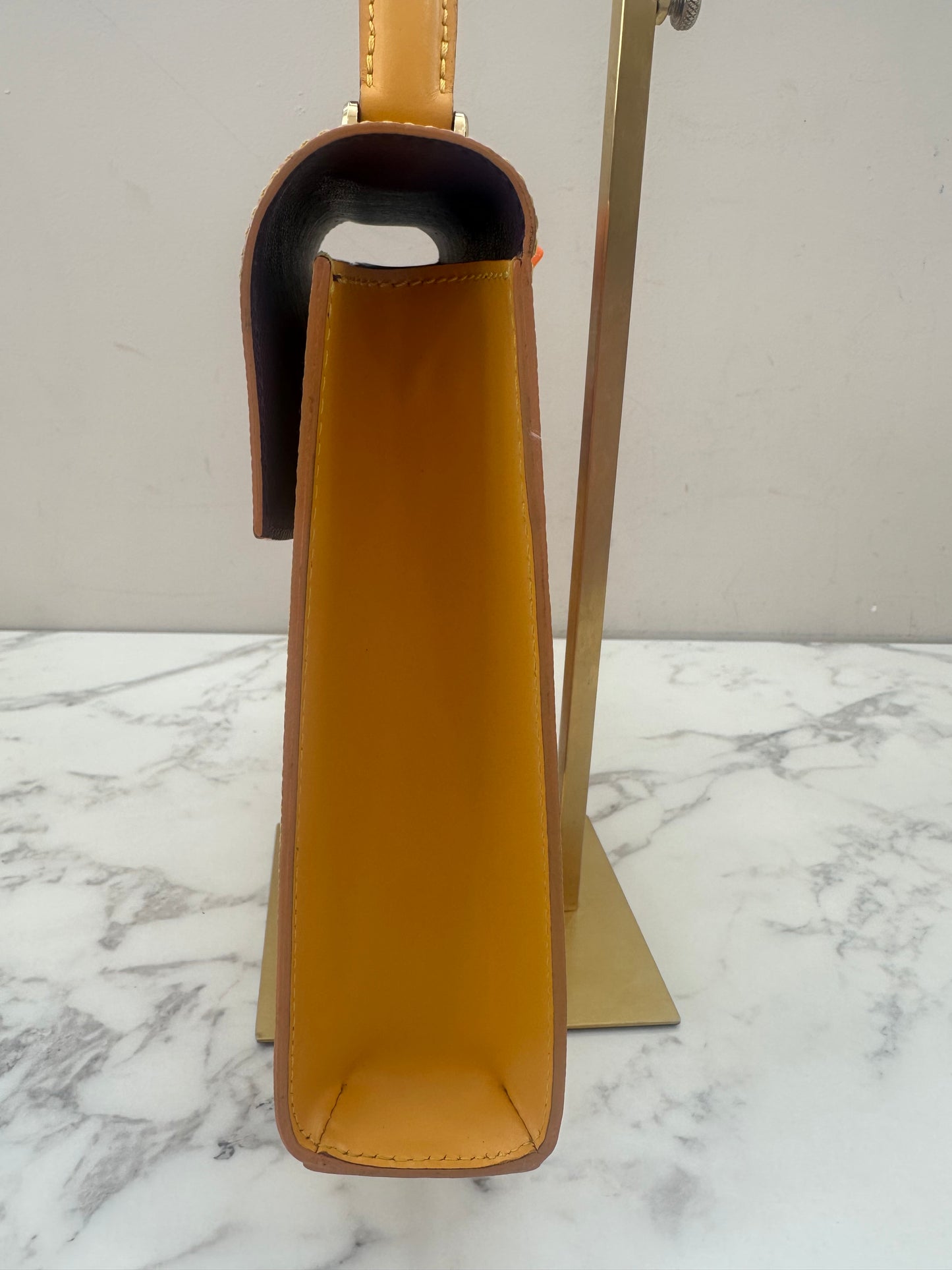 Louis Vuitton Yellow Epi Malesherbes