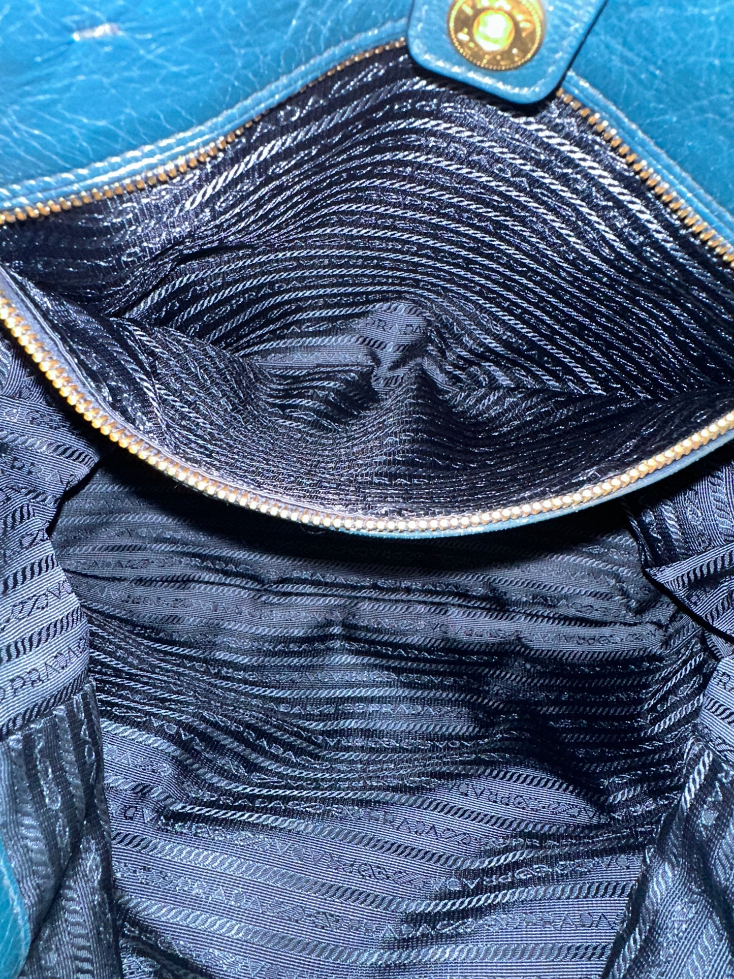 Prada Blue Galleria