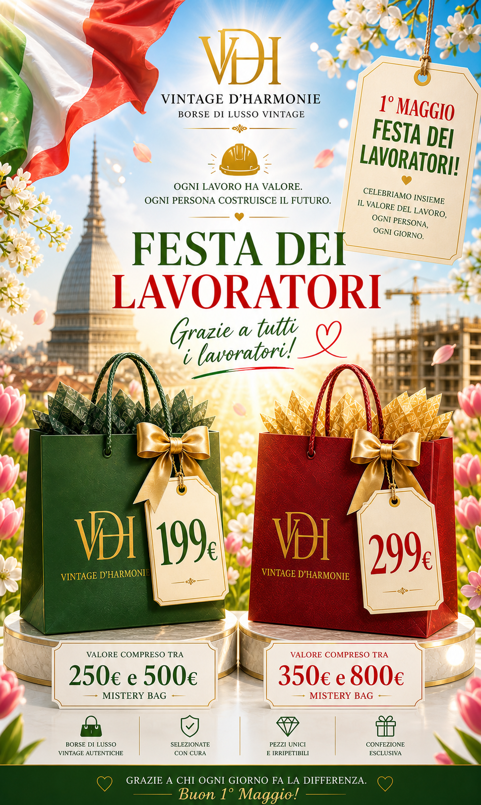 MISTERY BAG della Festa dei Lavoratori