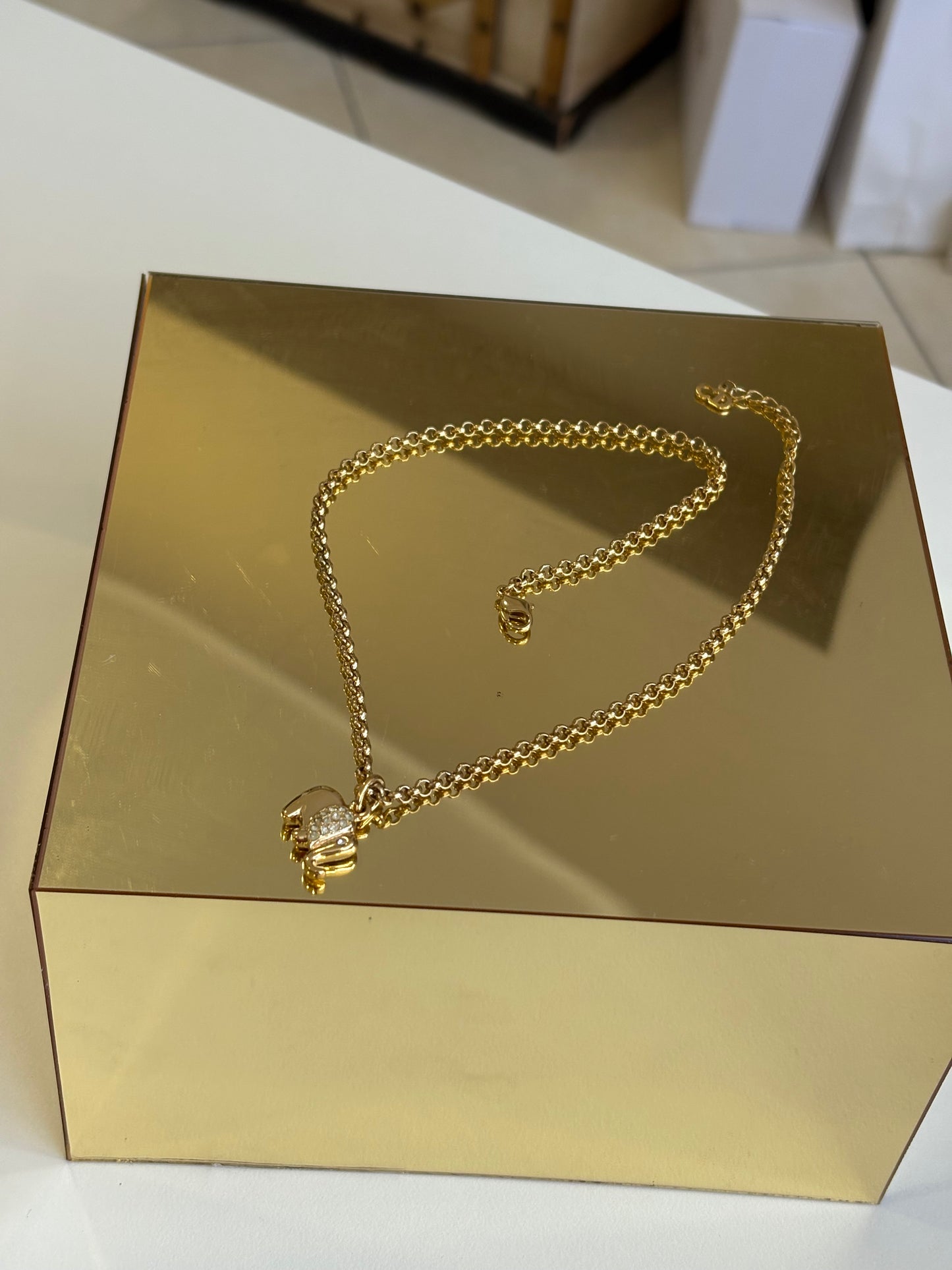 Christian Dior Elephant Neacklace