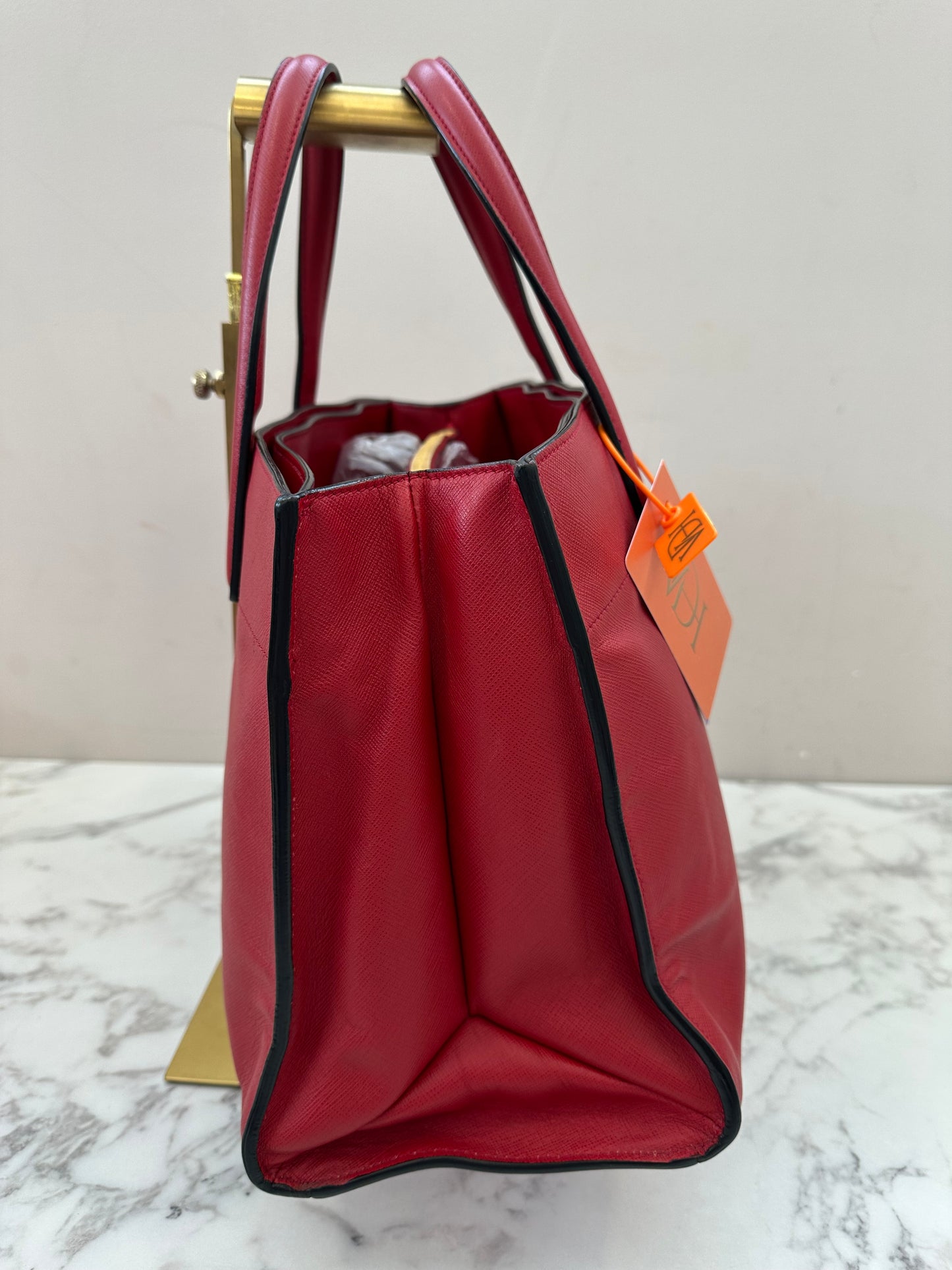 Prada Red Saffiano