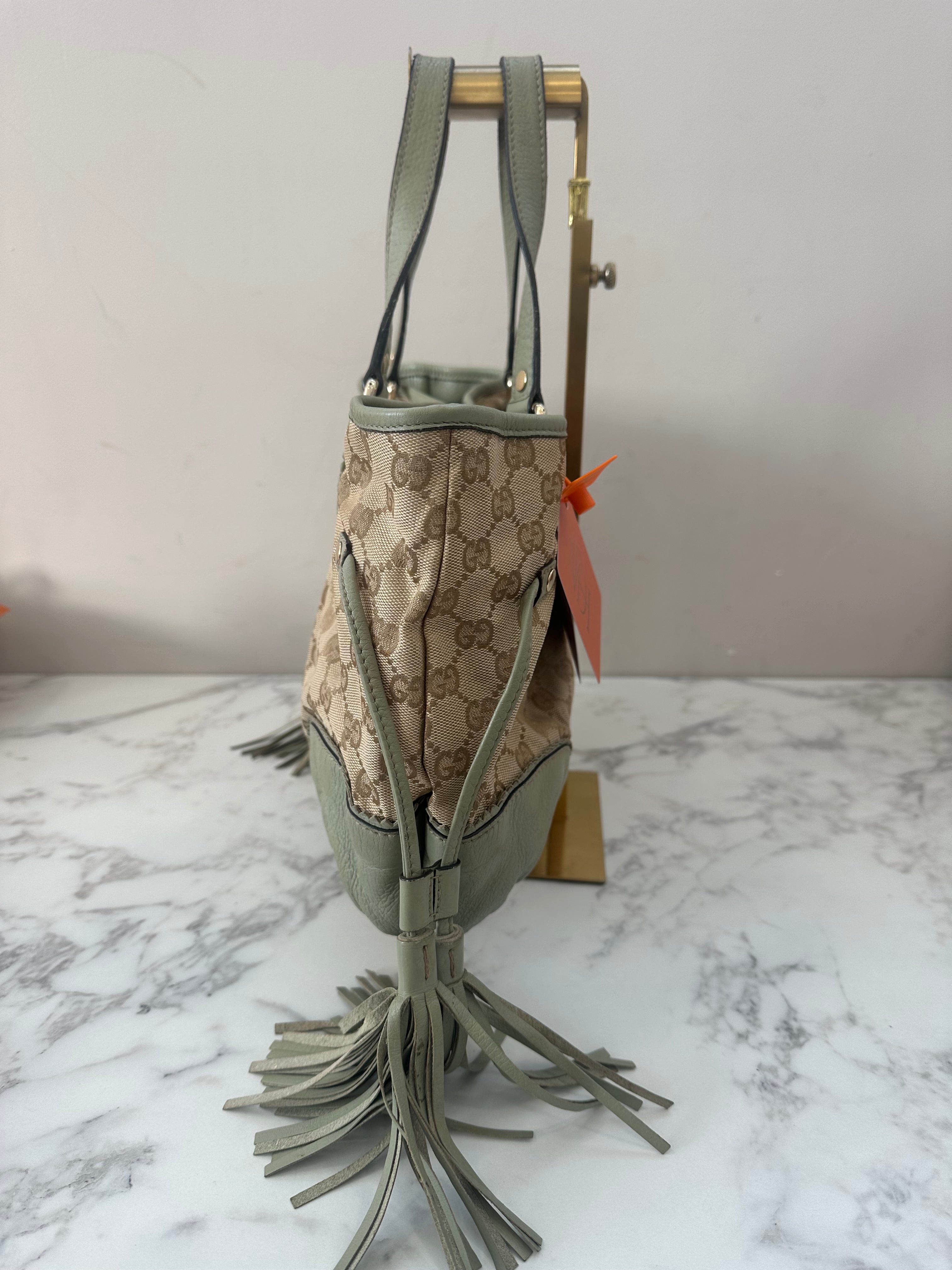 Gucci Beige Canvas