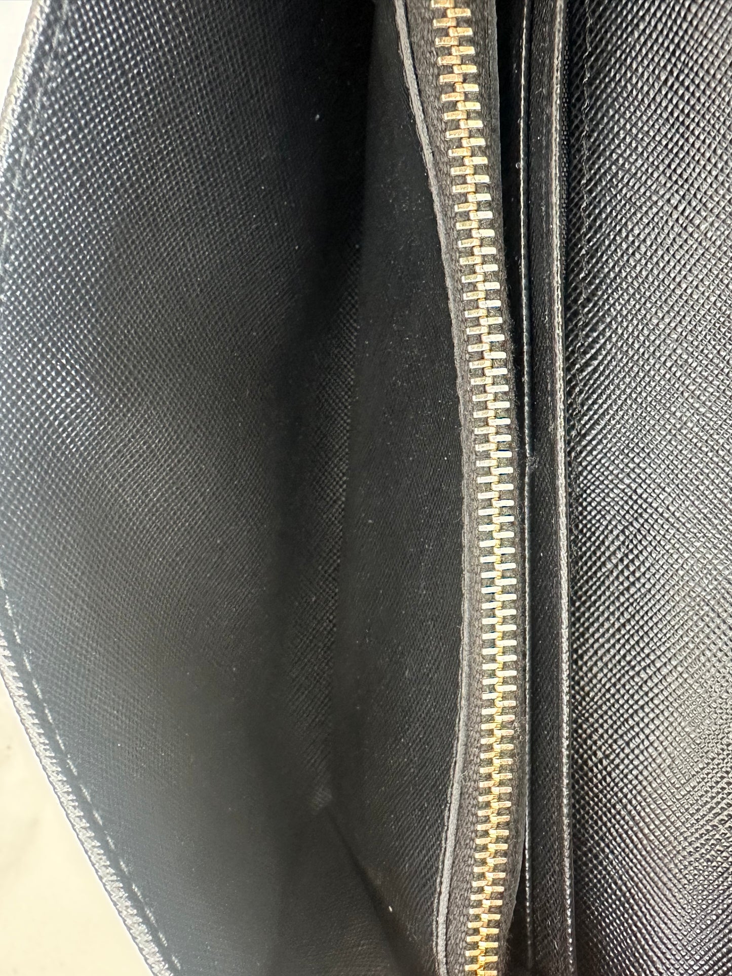 Prada Black Long Wallet