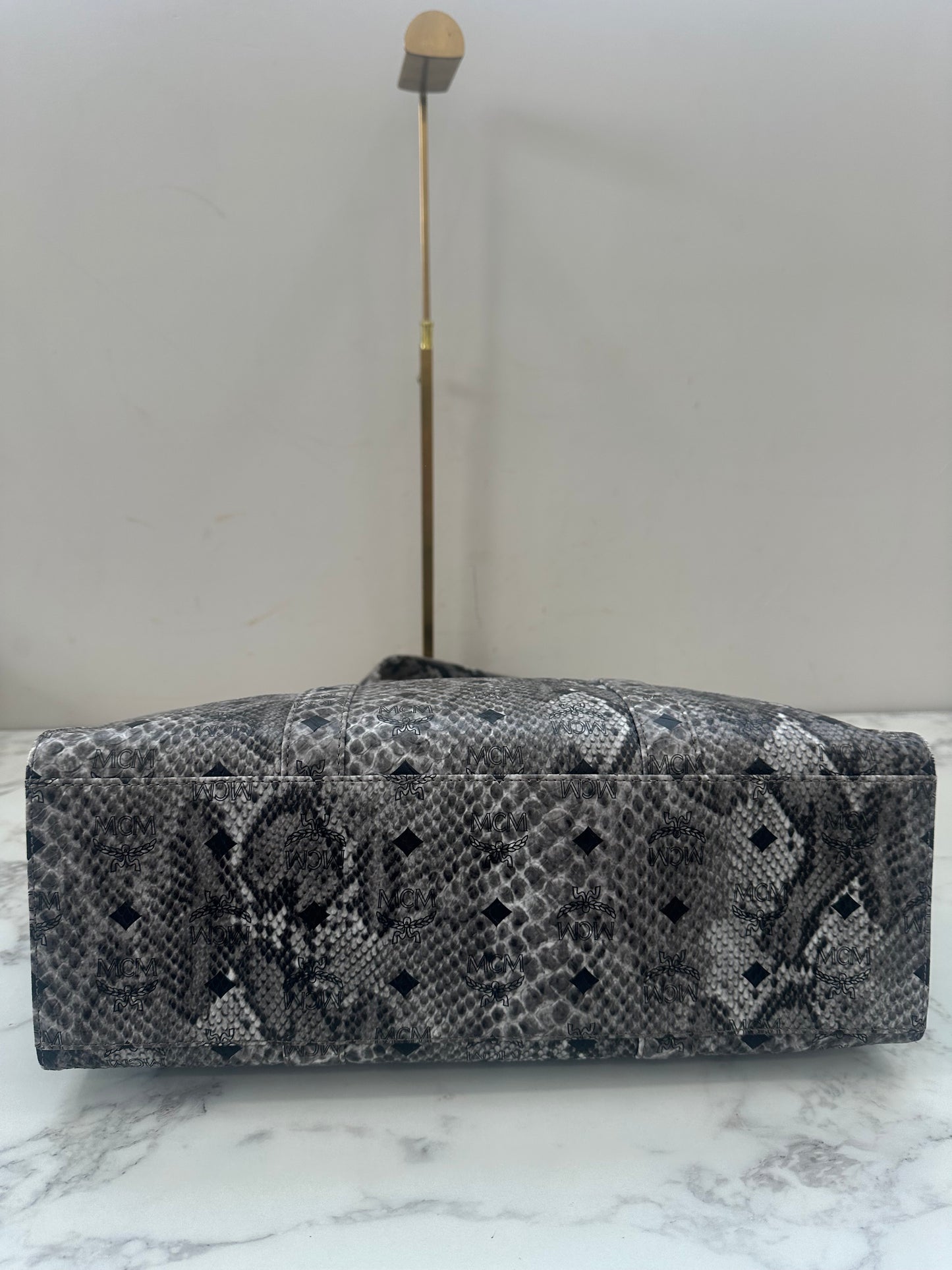 Mcm Grey Tote Bag