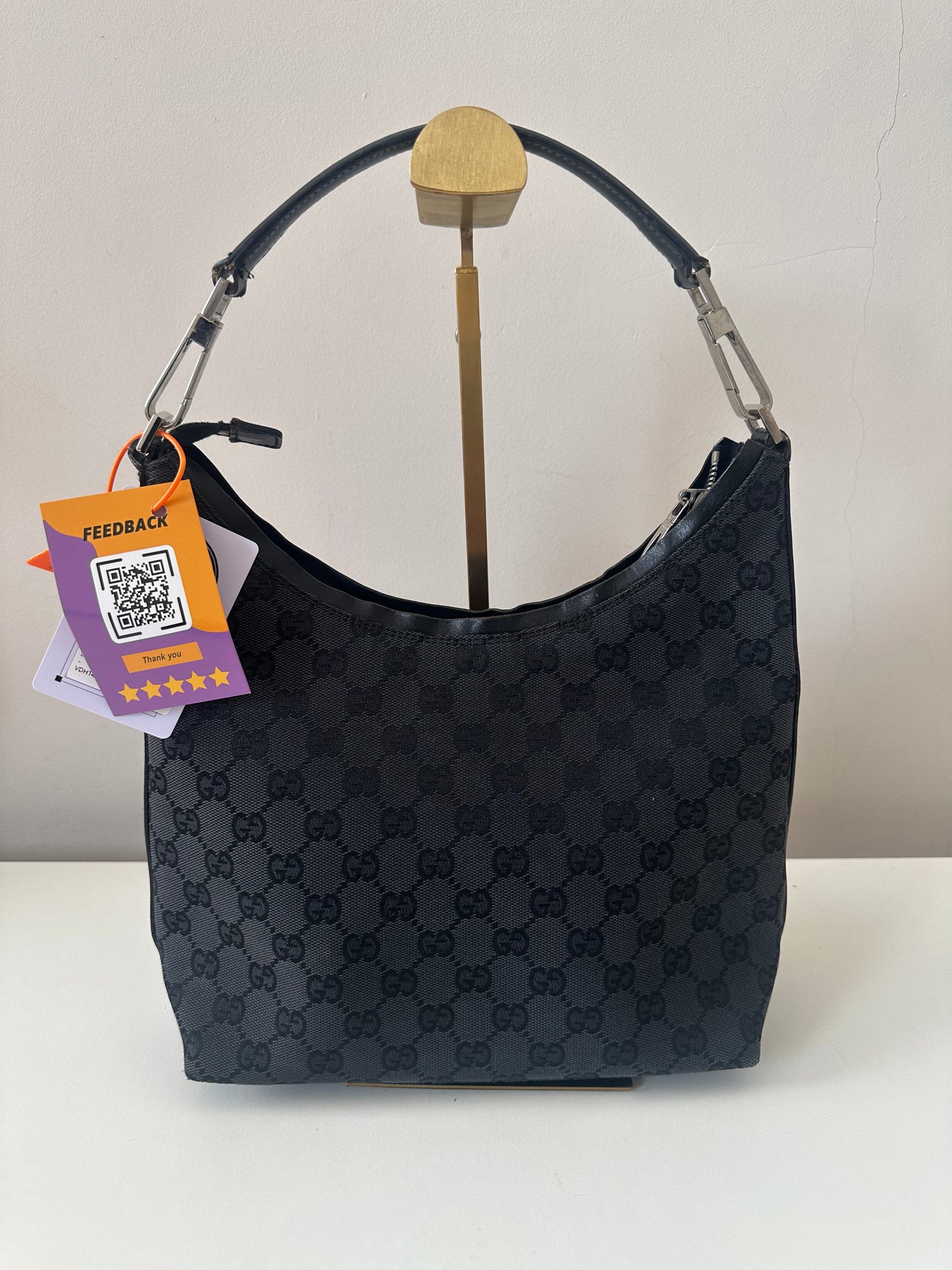Gucci Black Hobo