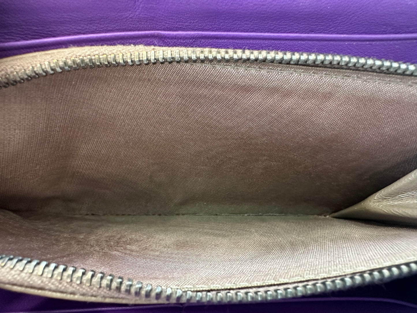 Bottega Veneta Purple Wallet