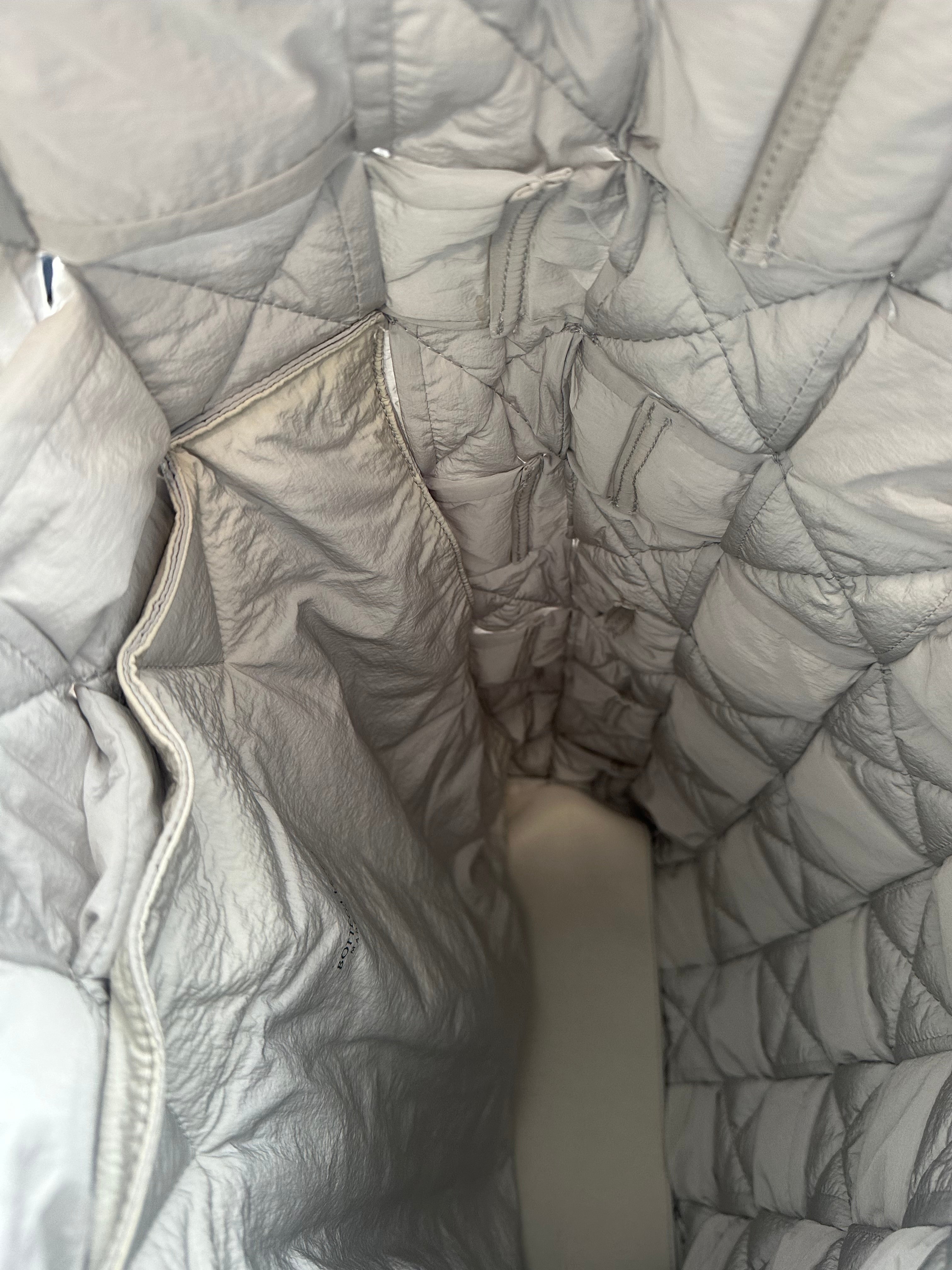 Bottega Veneta Gray Nylon