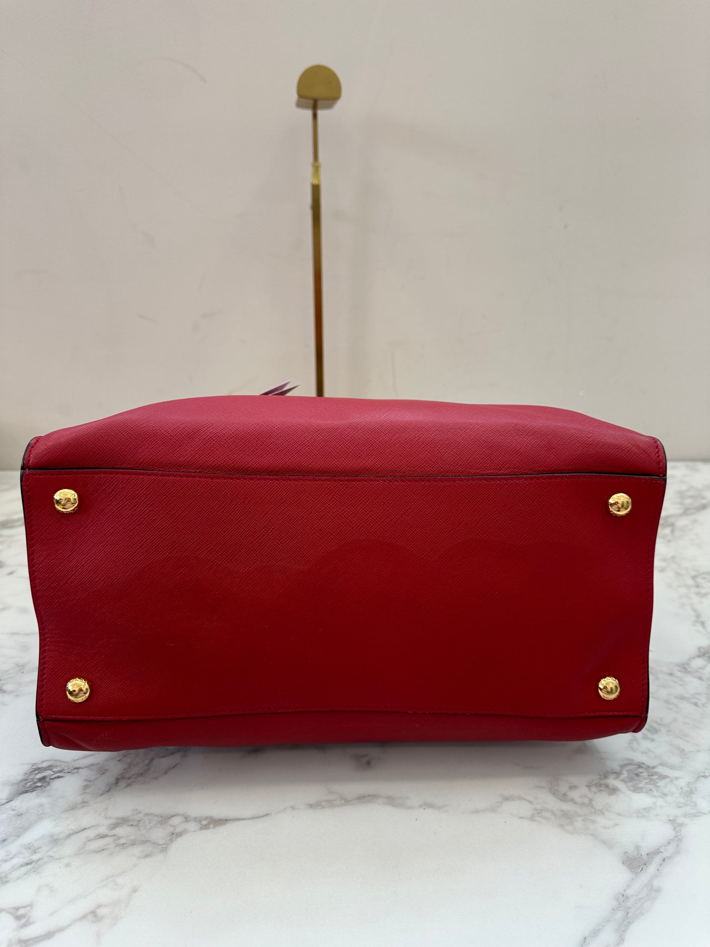 Prada Red Saffiano
