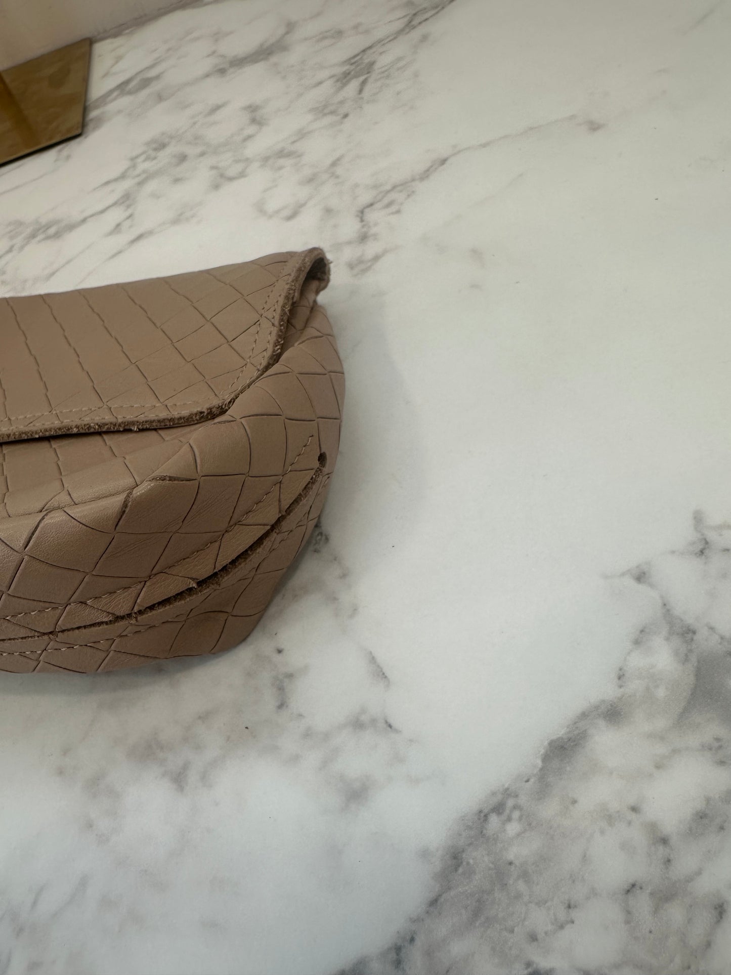 Bottega Veneta Beige Clutch