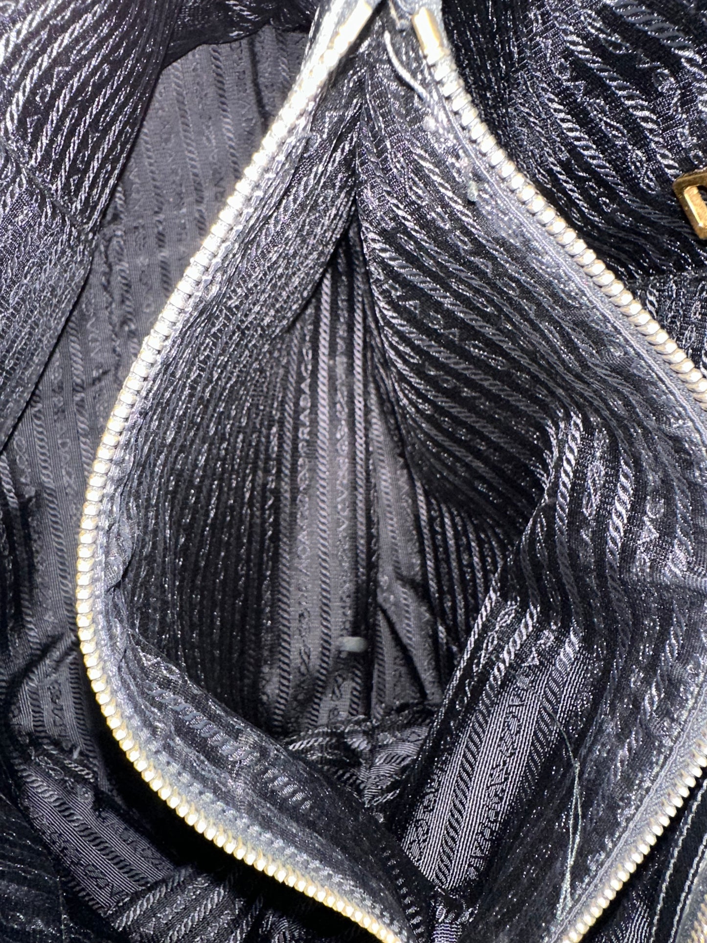 Prada Black Leather