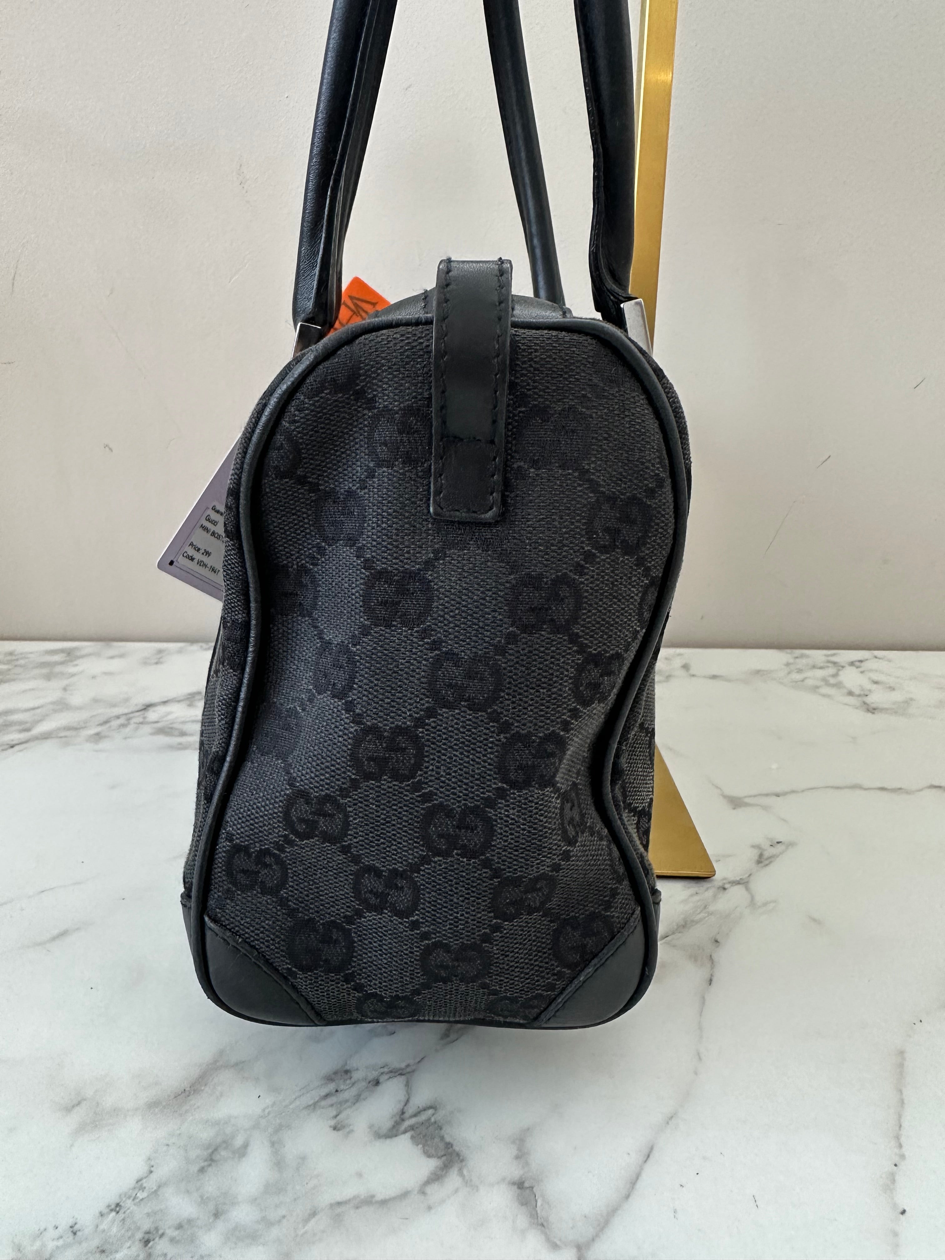 Gucci Mini Boston Black