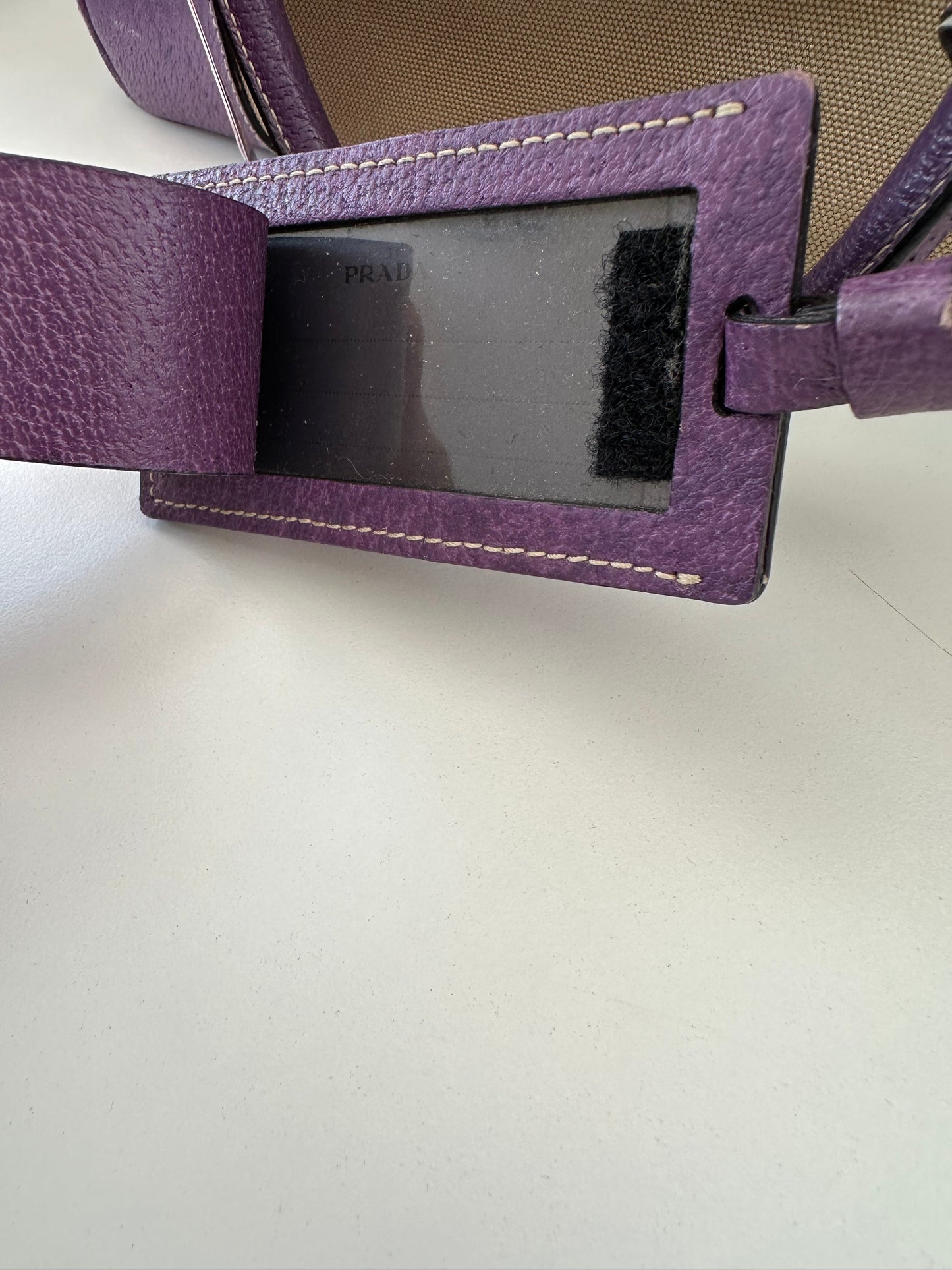 Prada Triangle Purple