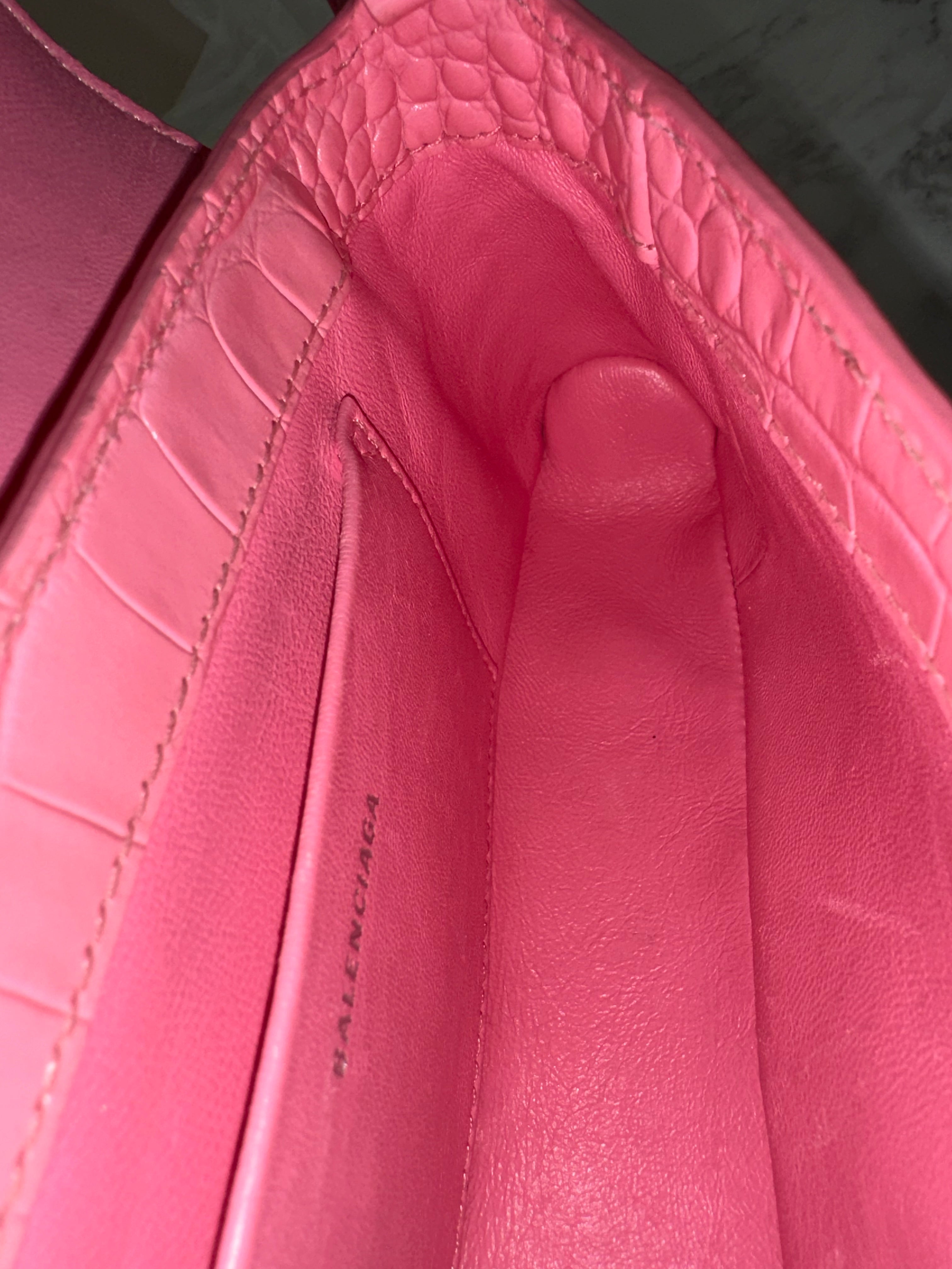 Balenciaga Pink Leather