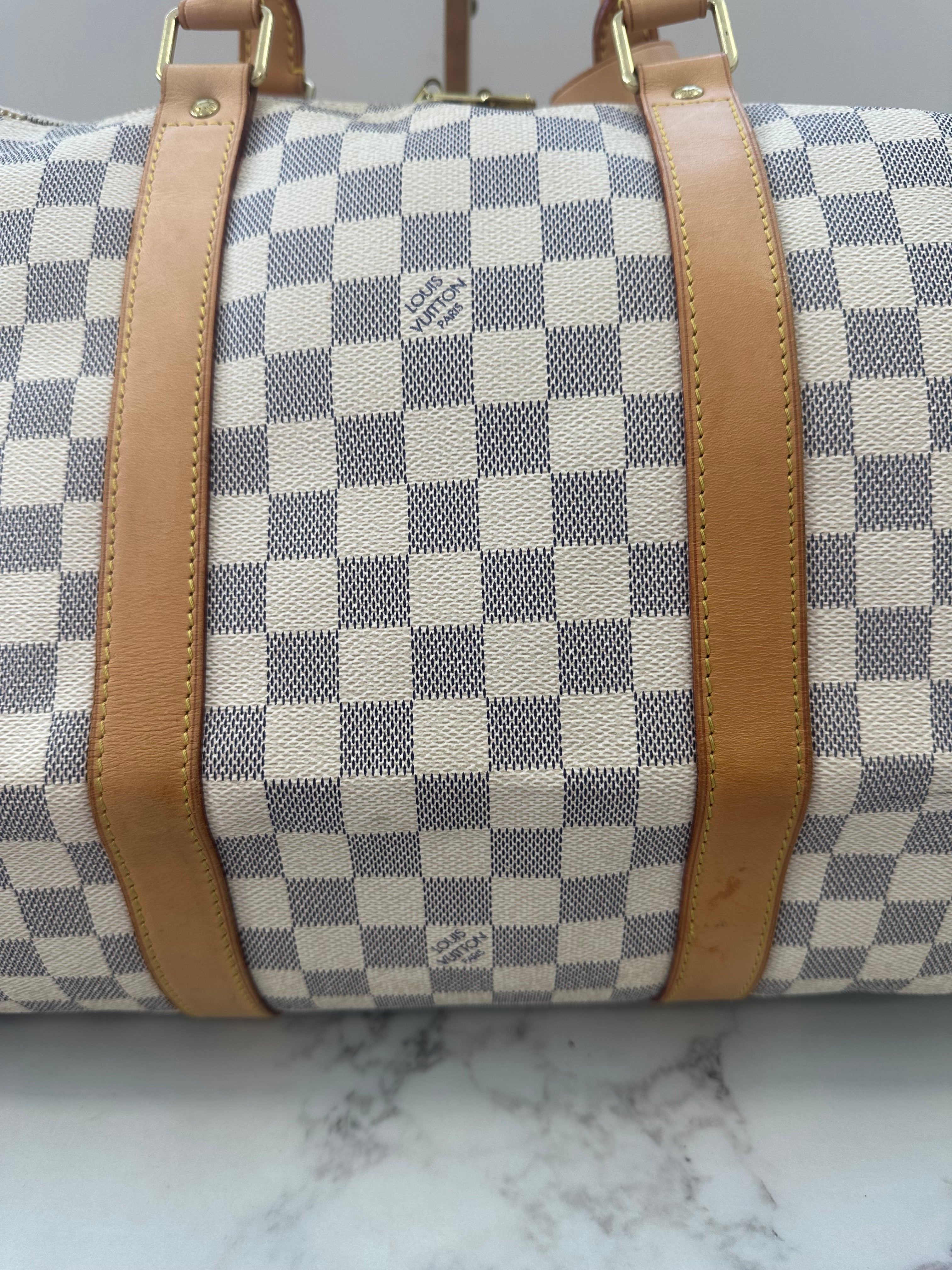 Louis Vuitton Keepall 50 azur