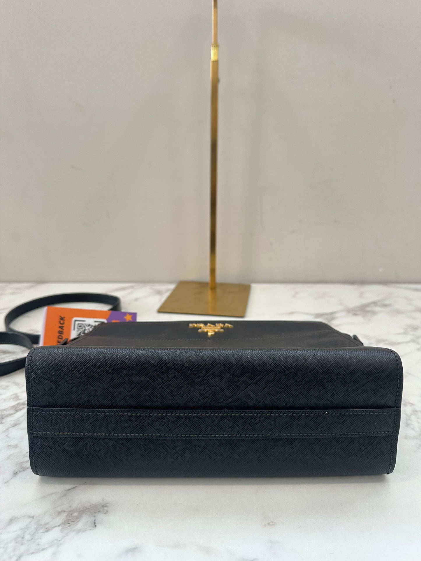 Prada Black Leather