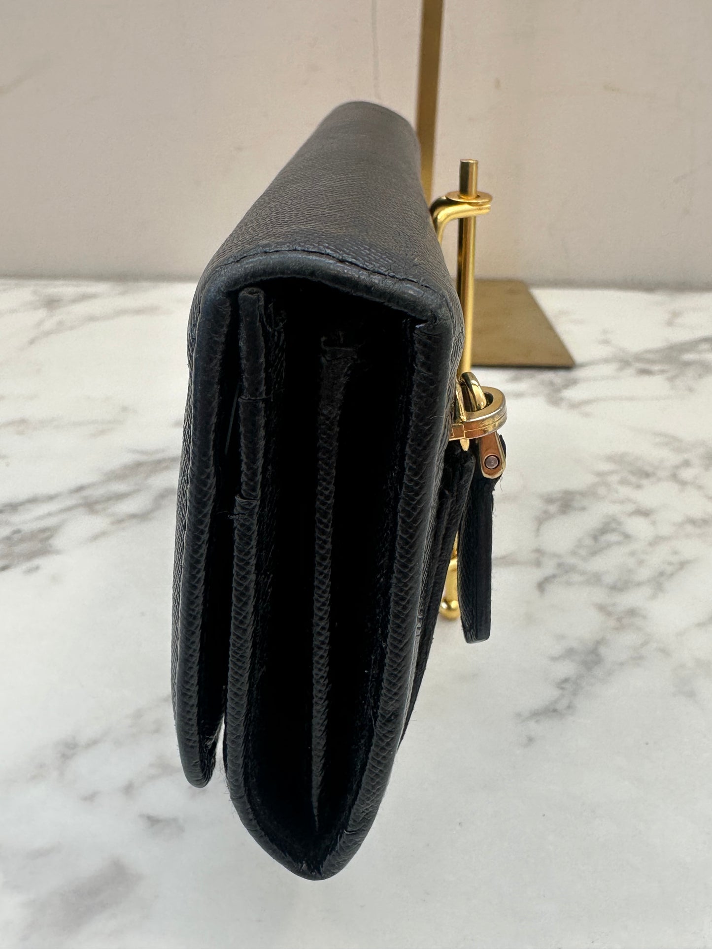 Prada Black Long Wallet