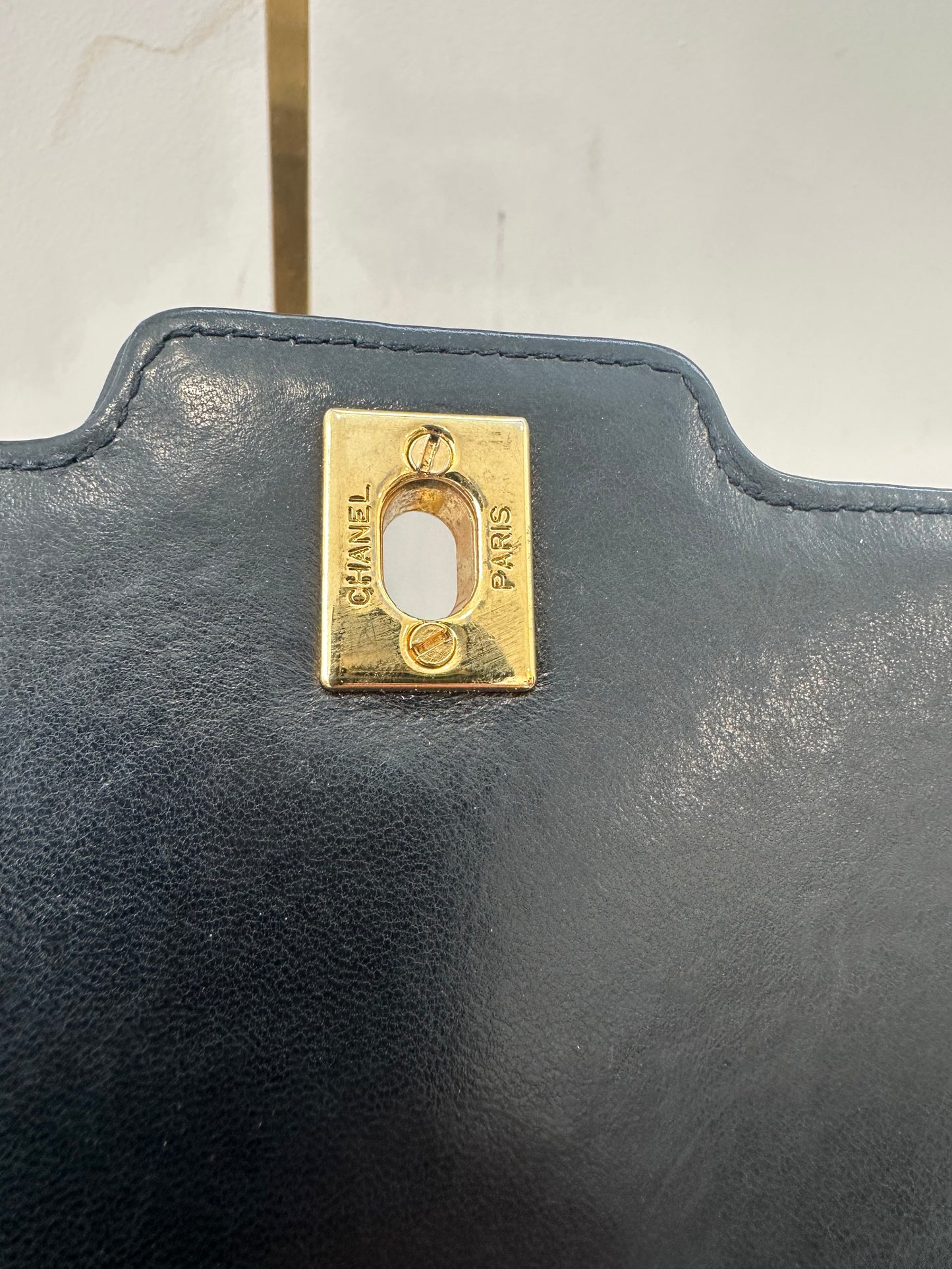 Chanel Black Lambskin Single