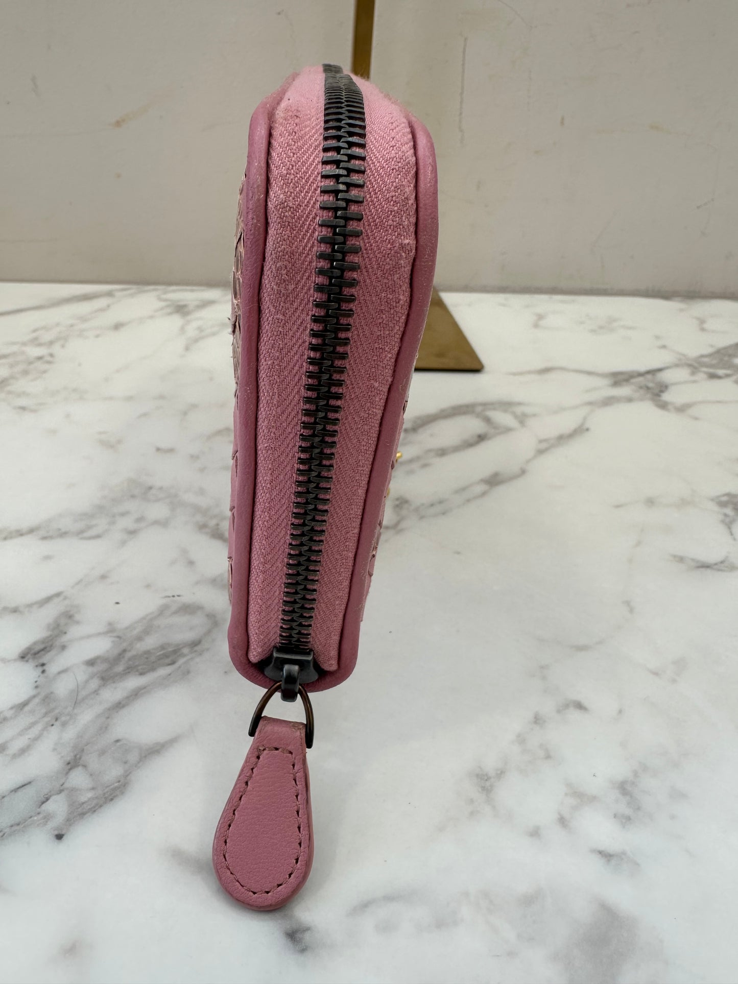Bottega Veneta Pink Wallet