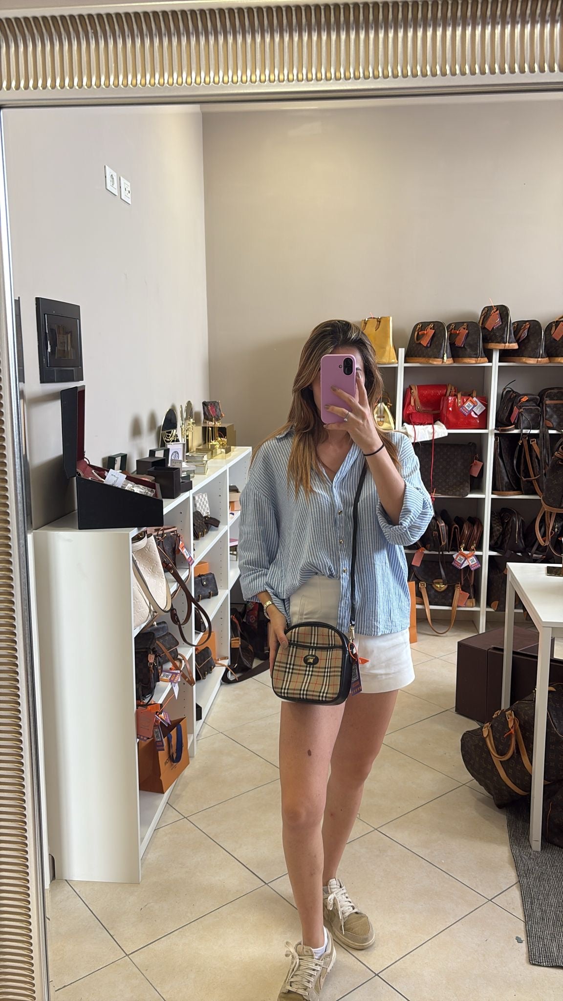 Burberry Beige House Check