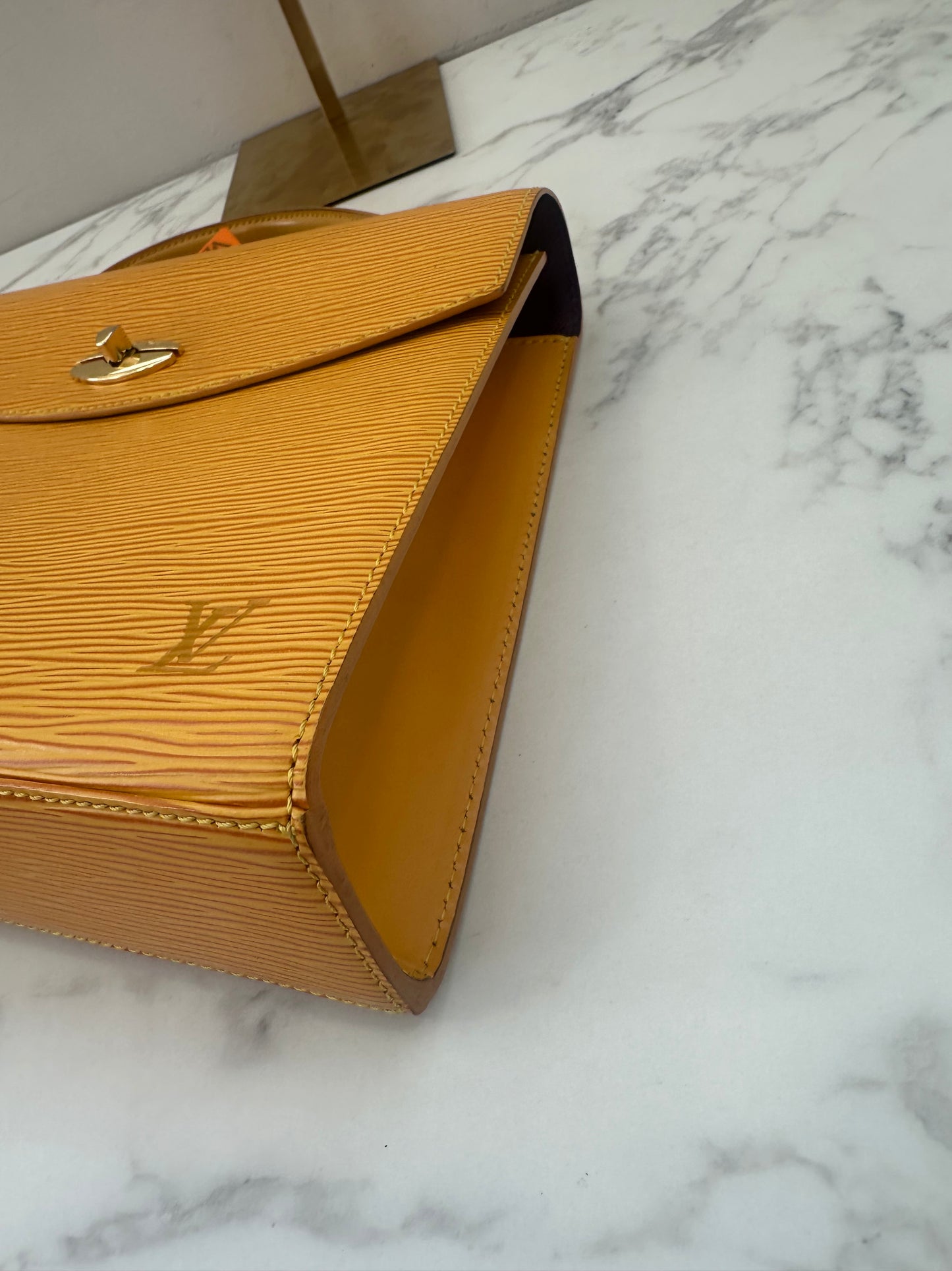 Louis Vuitton Yellow Epi Malesherbes