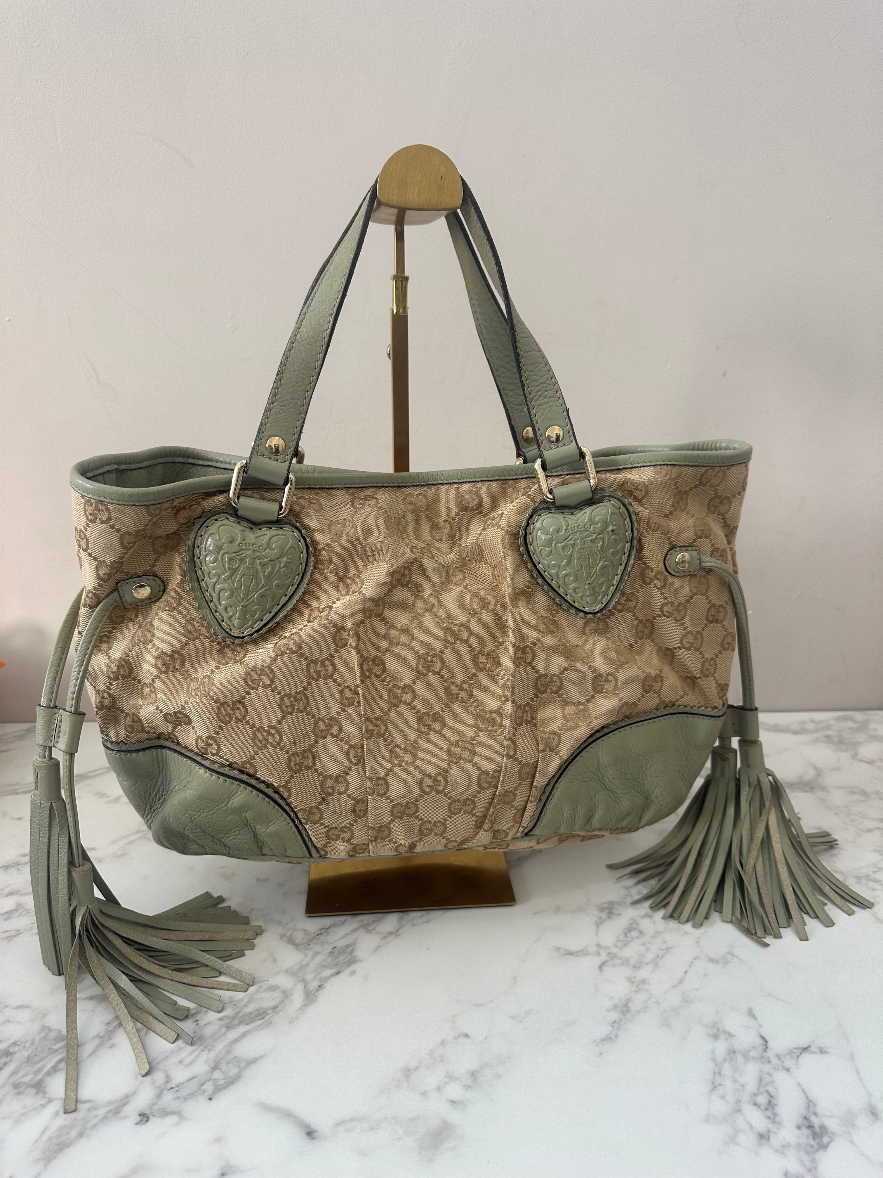 Gucci Beige Canvas