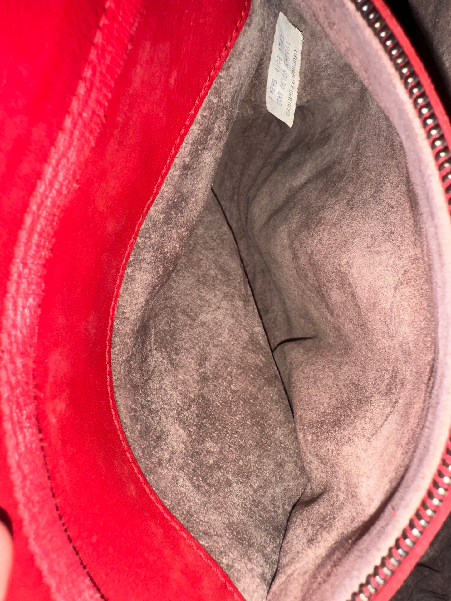 Bottega Veneta Red Intrecciato Roma