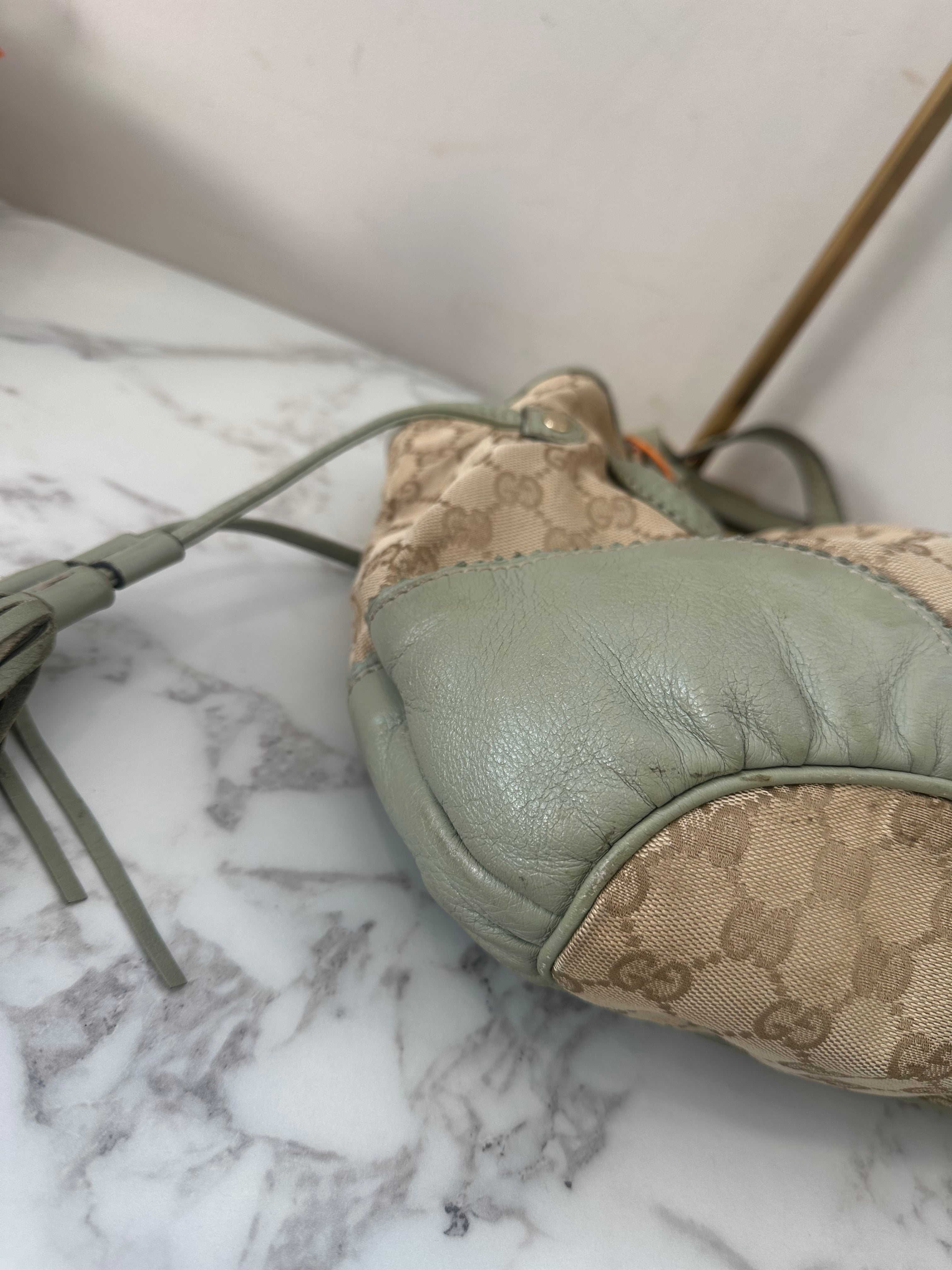 Gucci Beige Canvas