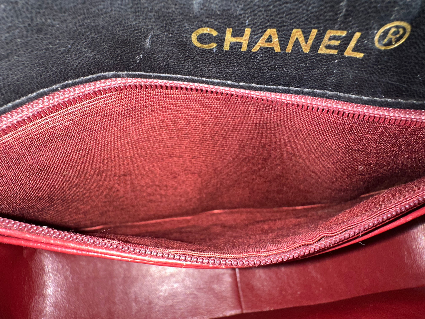 Chanel Black Lambskin Single