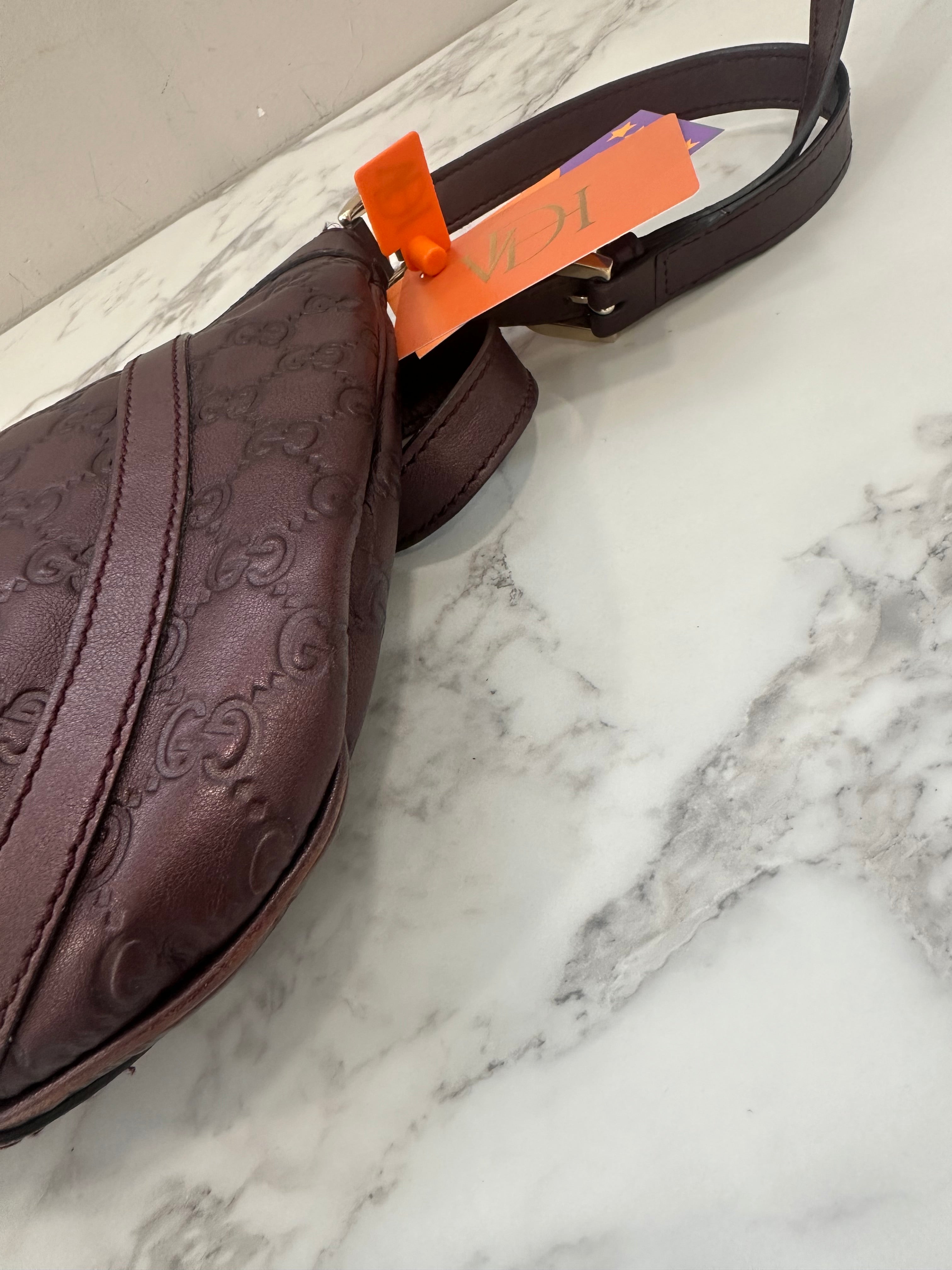Gucci Brown Guccissima Abbey