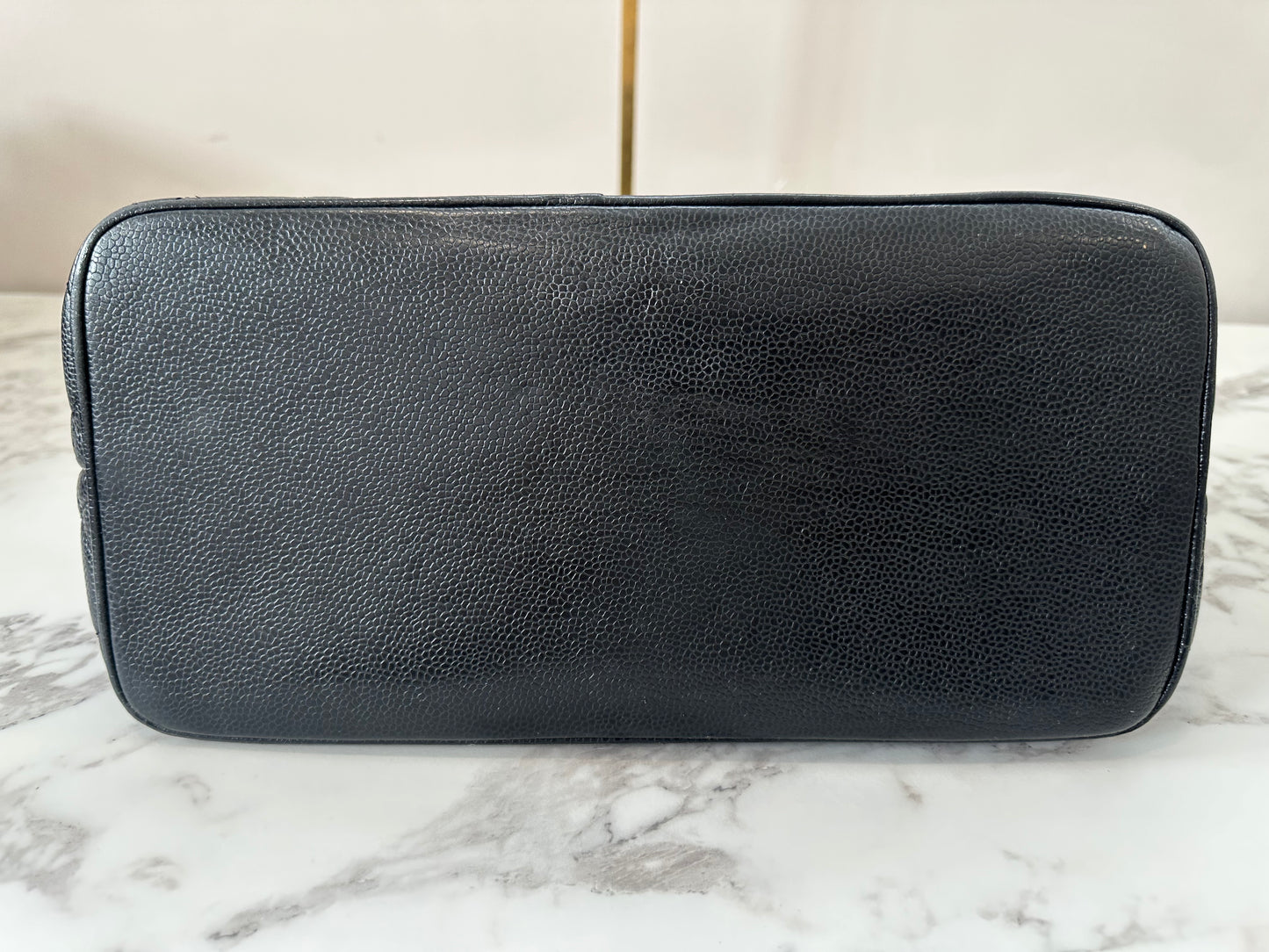 Chanel Black Calfskin Medallion