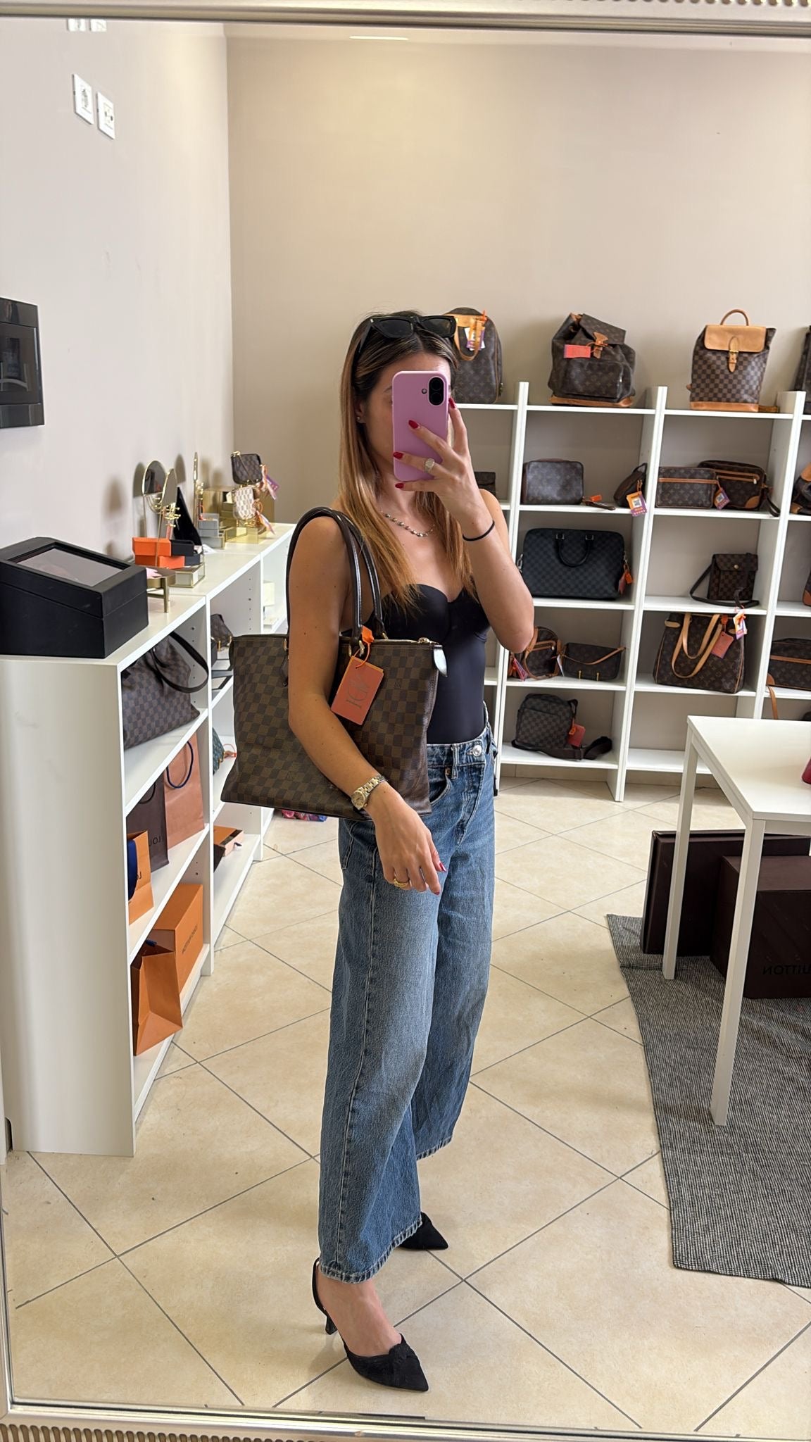 Louis Vuitton Saleya MM Damier